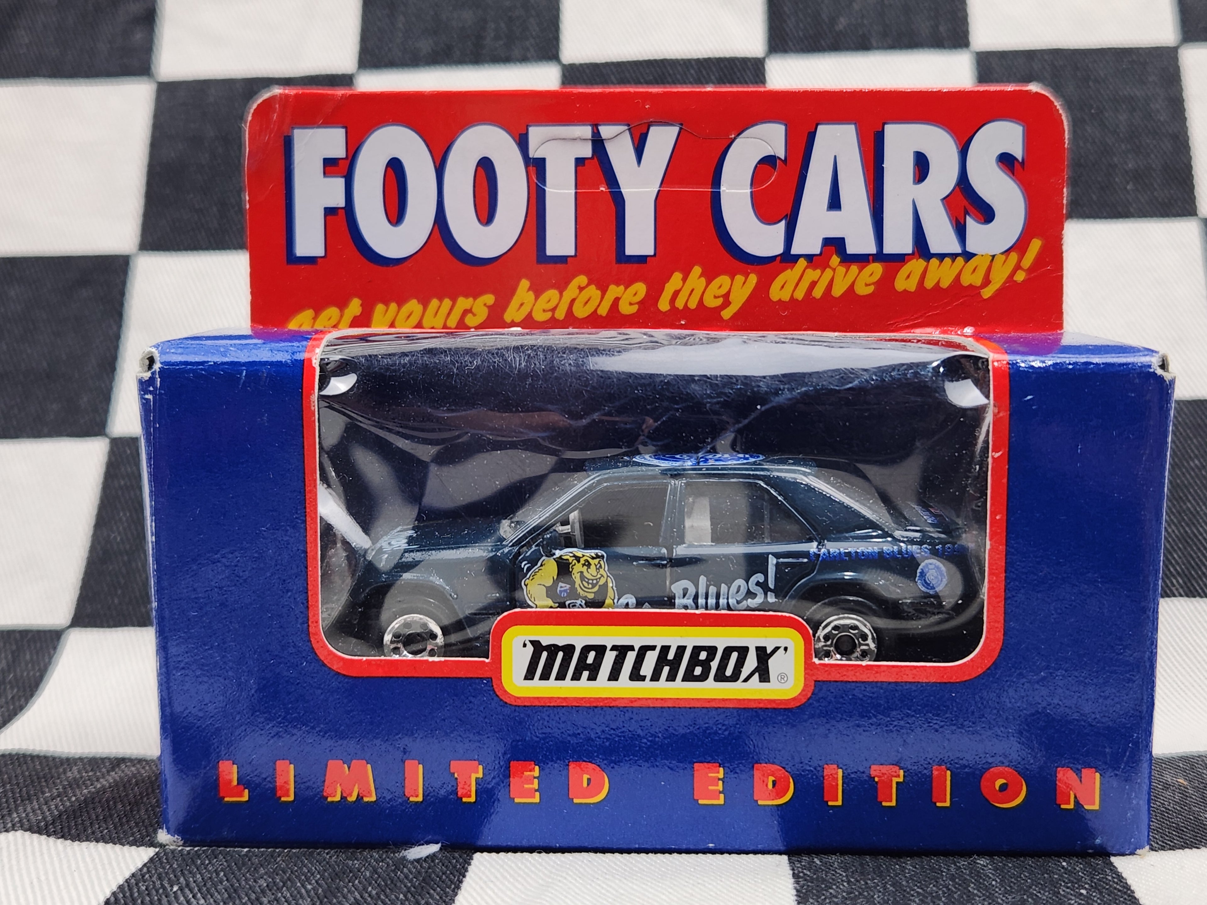 Matchbox AFL Footy Cars Carlton Blues