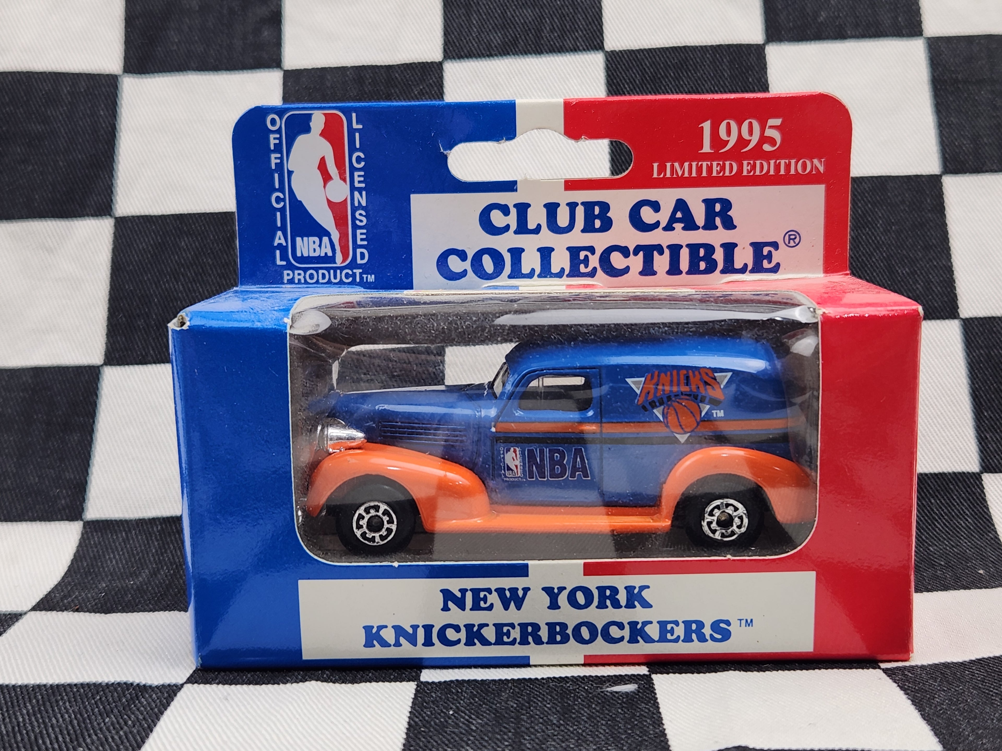 Matchbox 1995 Club Car Collectable 39 Chevy New York Knickerbockers Nicks
