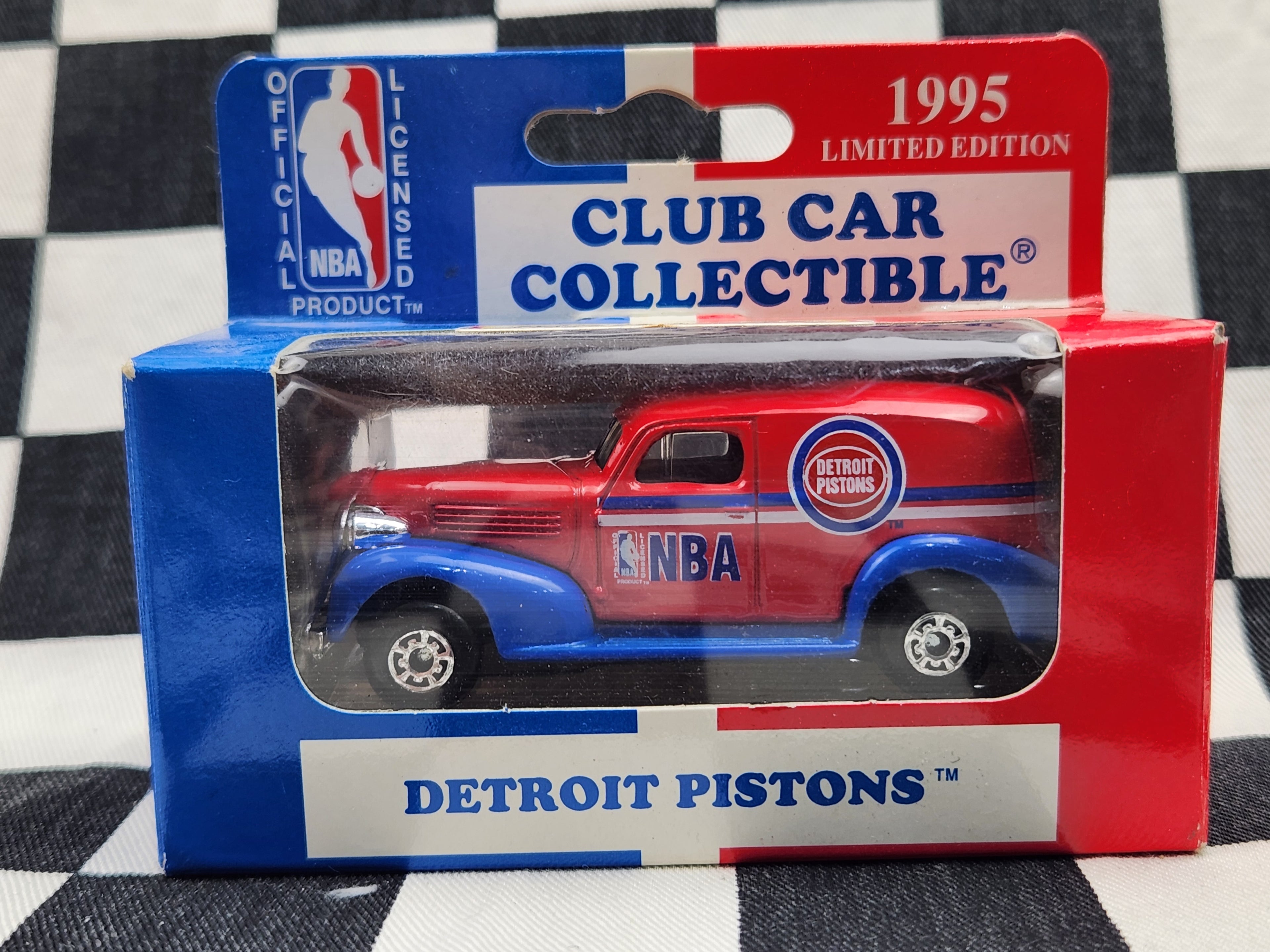 Matchbox 1995 Club Car Collectable 39 Chevy Detroit Pistons