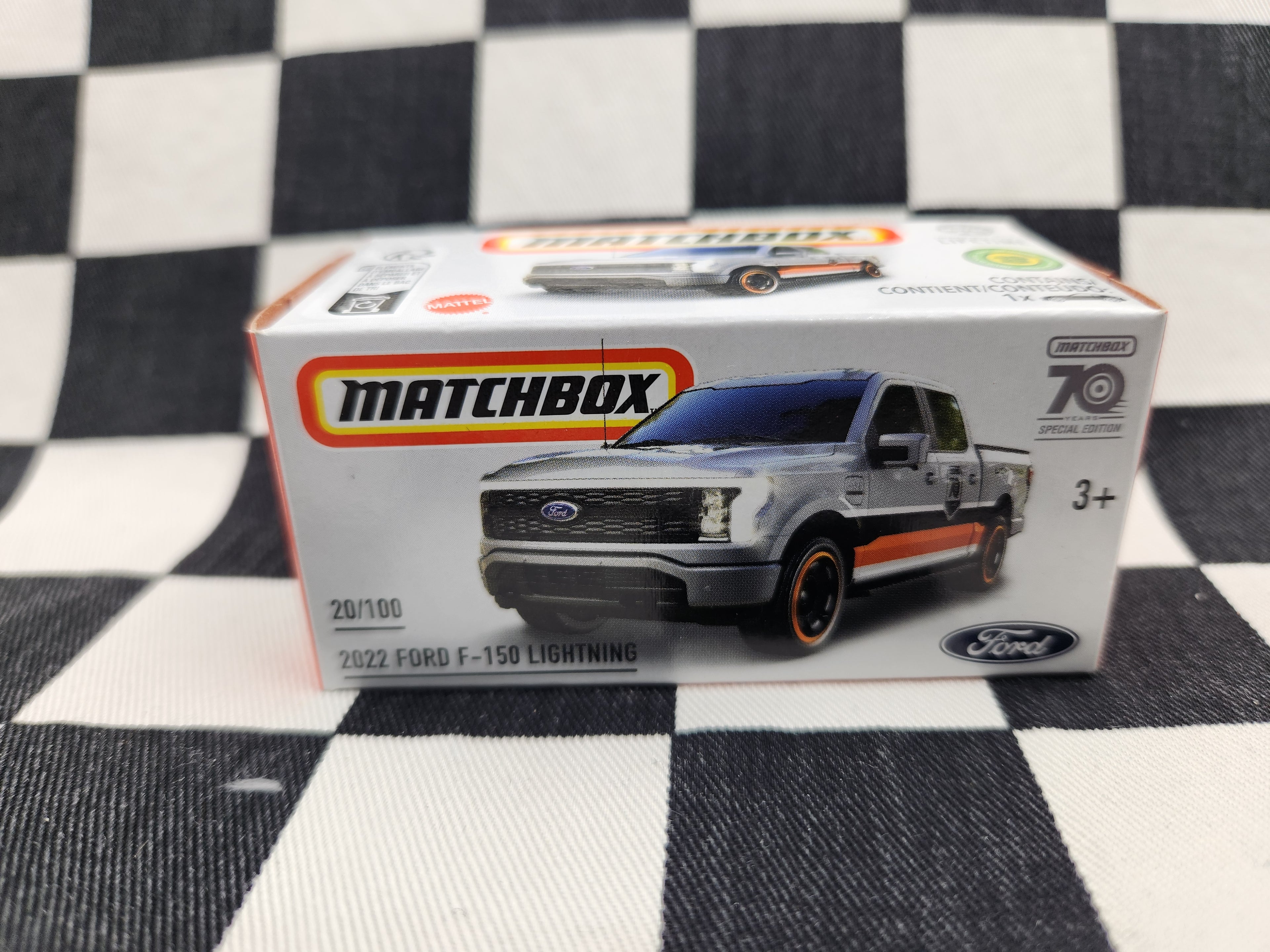 Matchbox Power Grab 2022 Ford F150 Lightning
