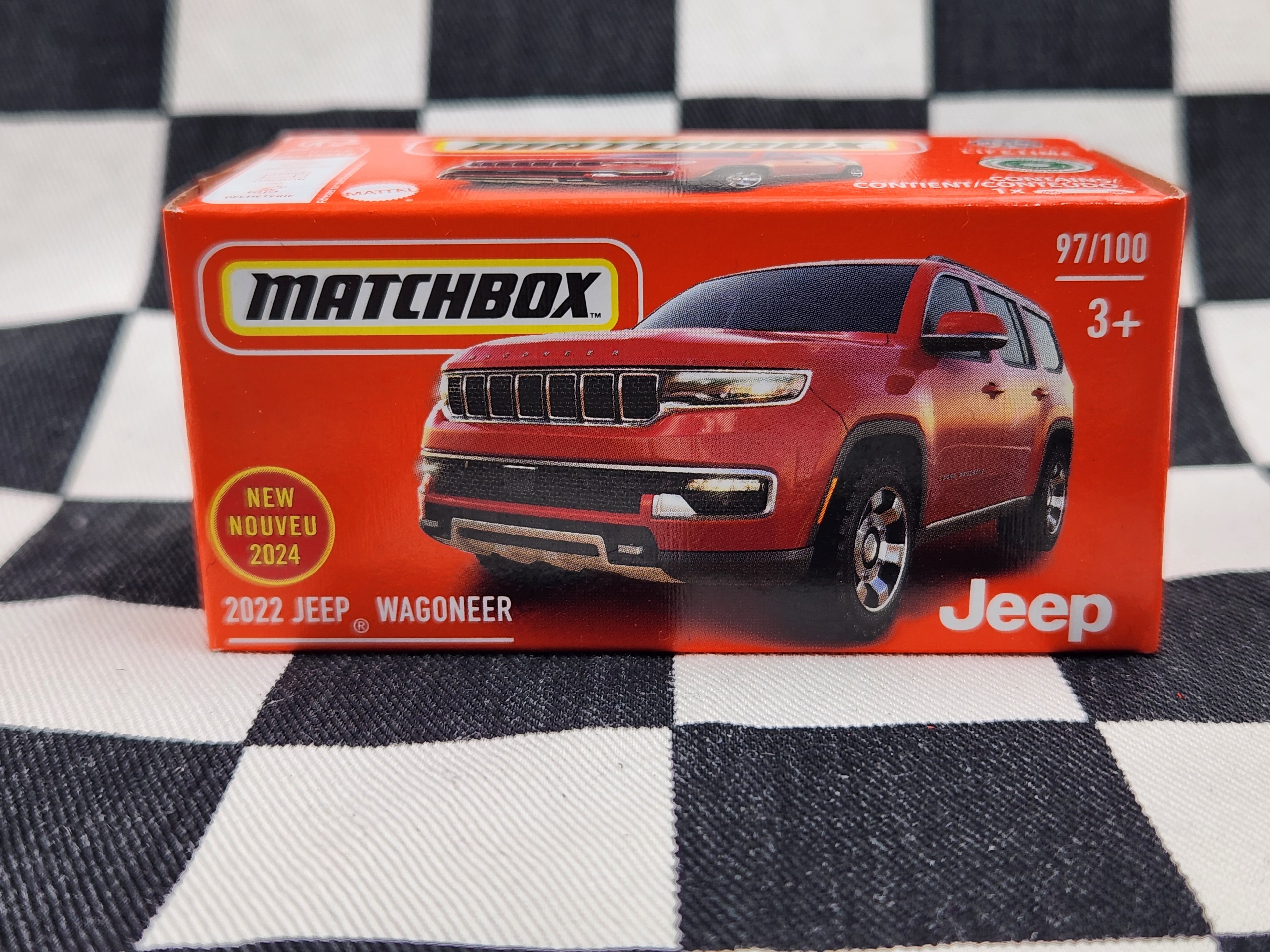 Matchbox Power Grab 2022 Jeep Wagoneer Red