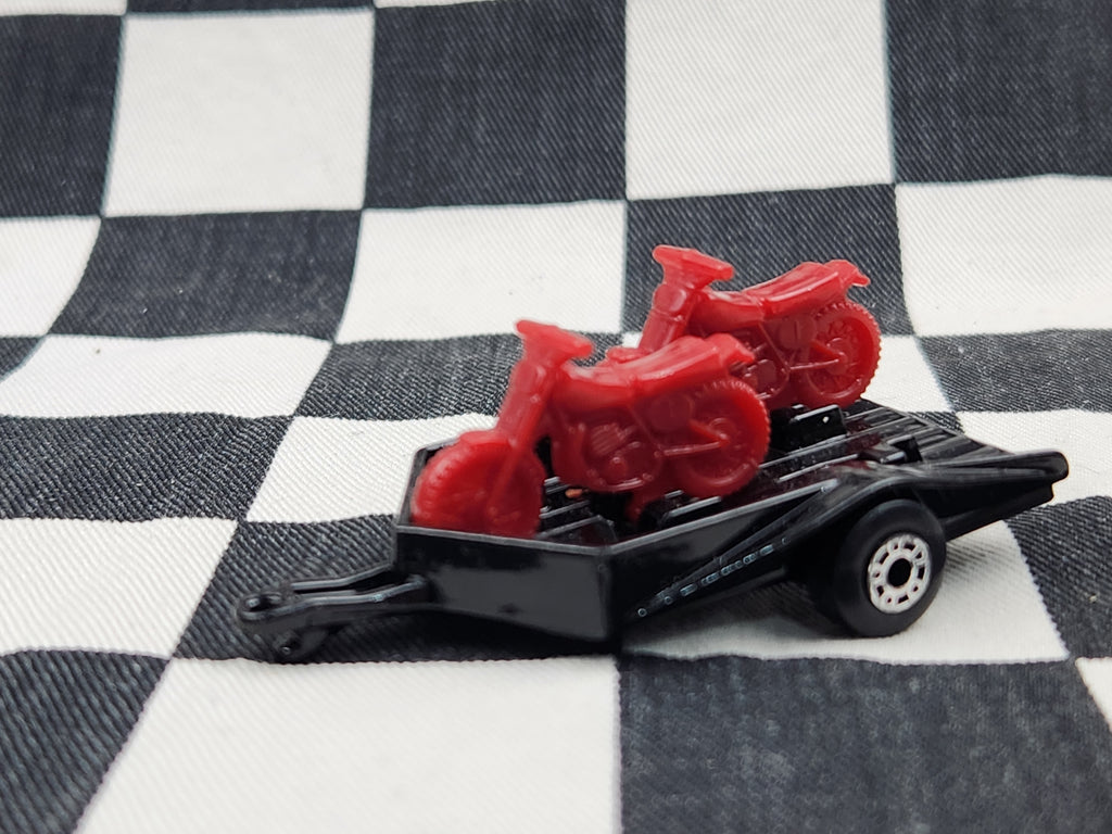 Loose Matchbox Superfast Motorcycle Trailer