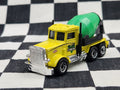 Loose Matchbox Peterbilt Highway Crew Cement Truck Yellow
