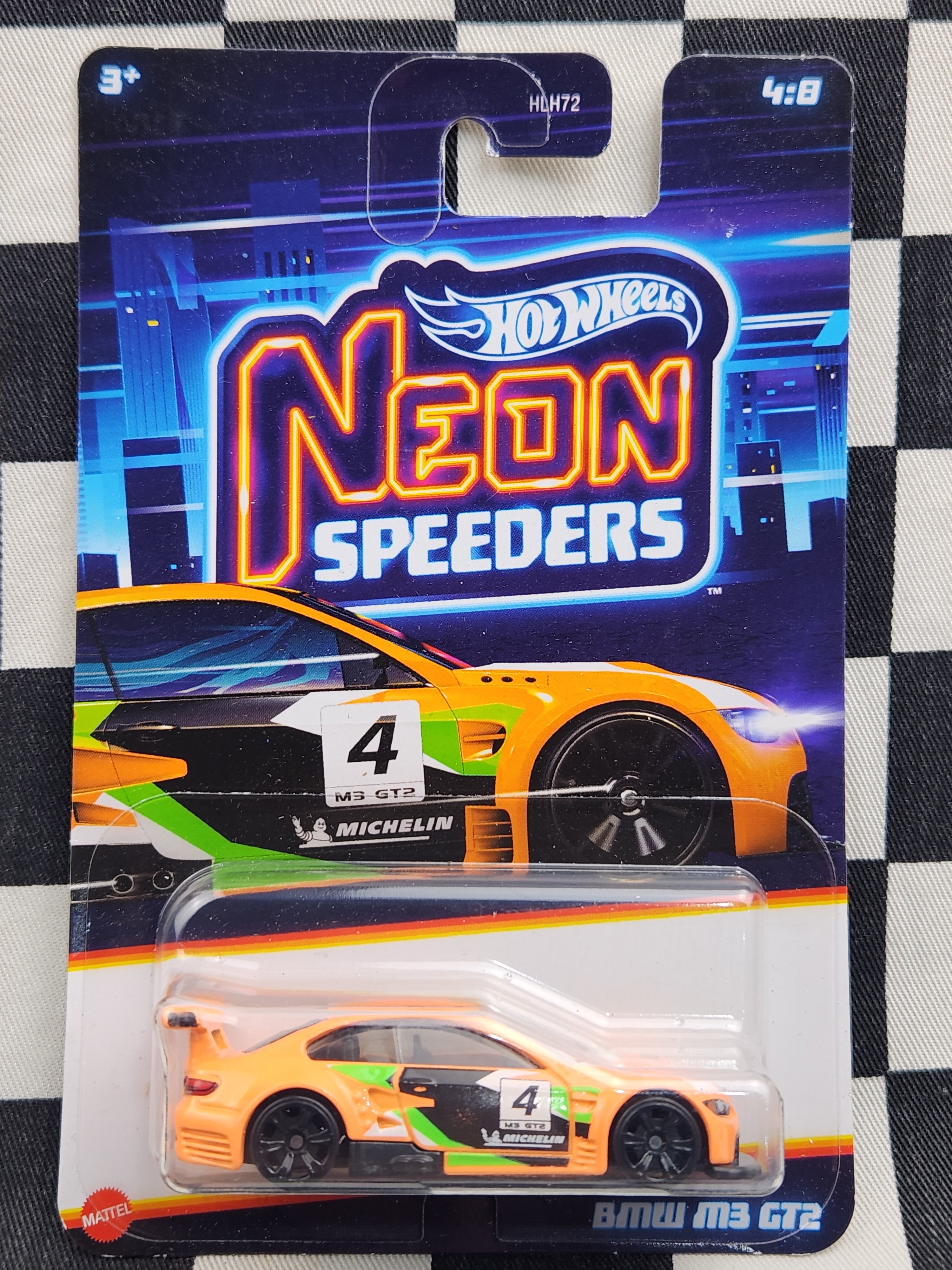 Hot Wheels Neon Speeders BMW M3 GT2 Orange