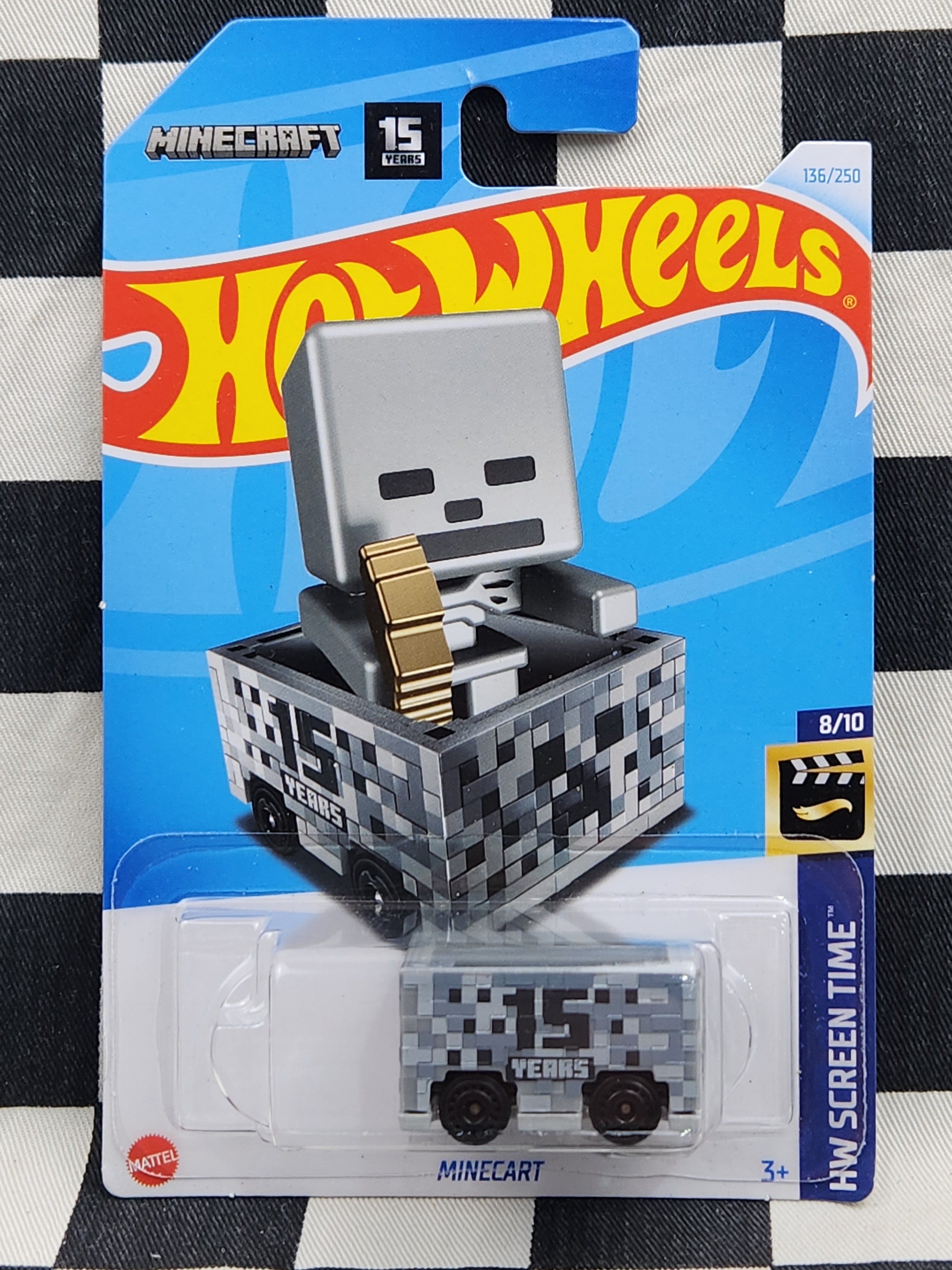 Hot Wheels 2024 Screen Time Minecart