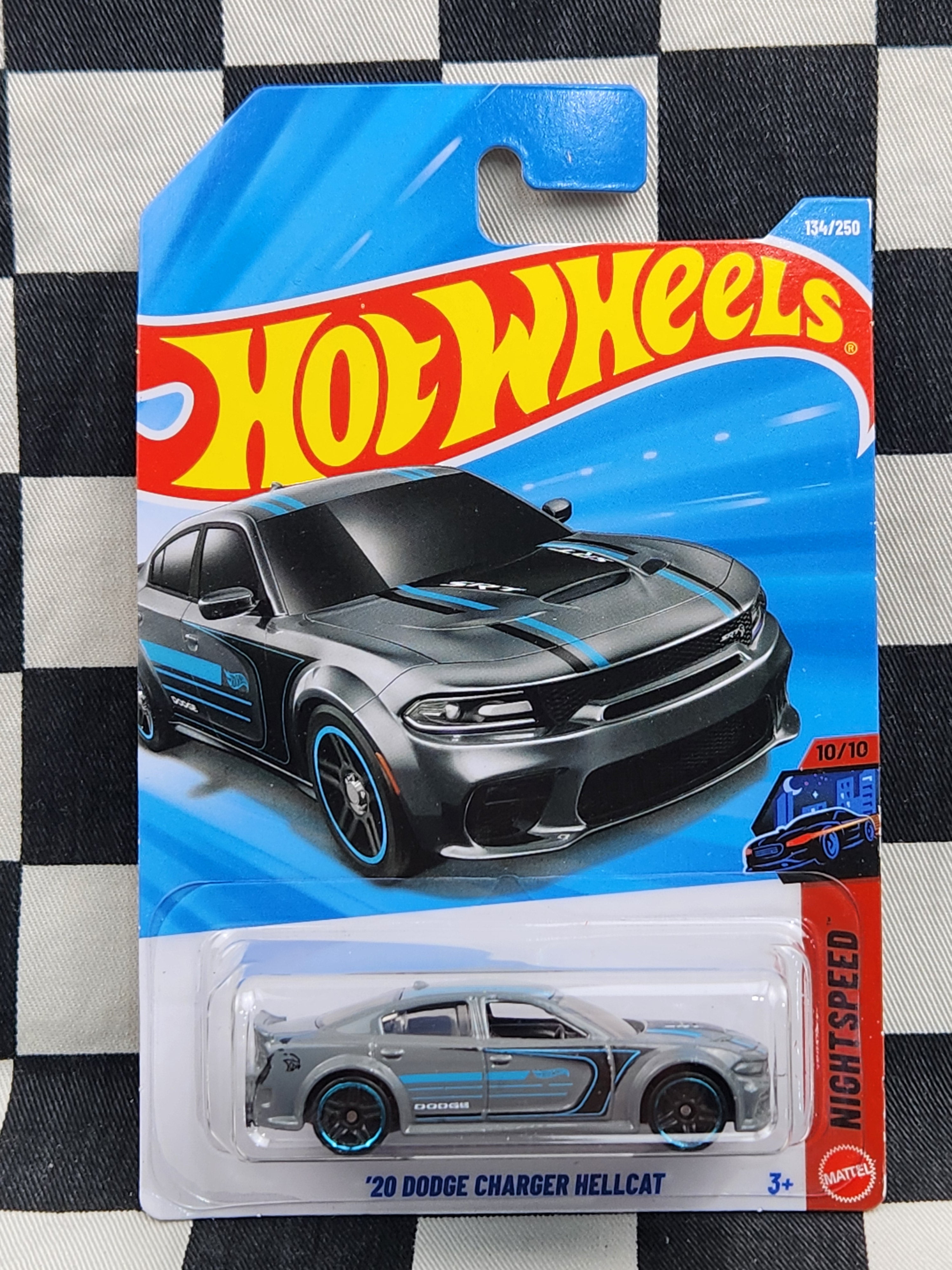 Hot Wheels 2026 Nightspeed 20 Dodge Charger Hellcat Grey