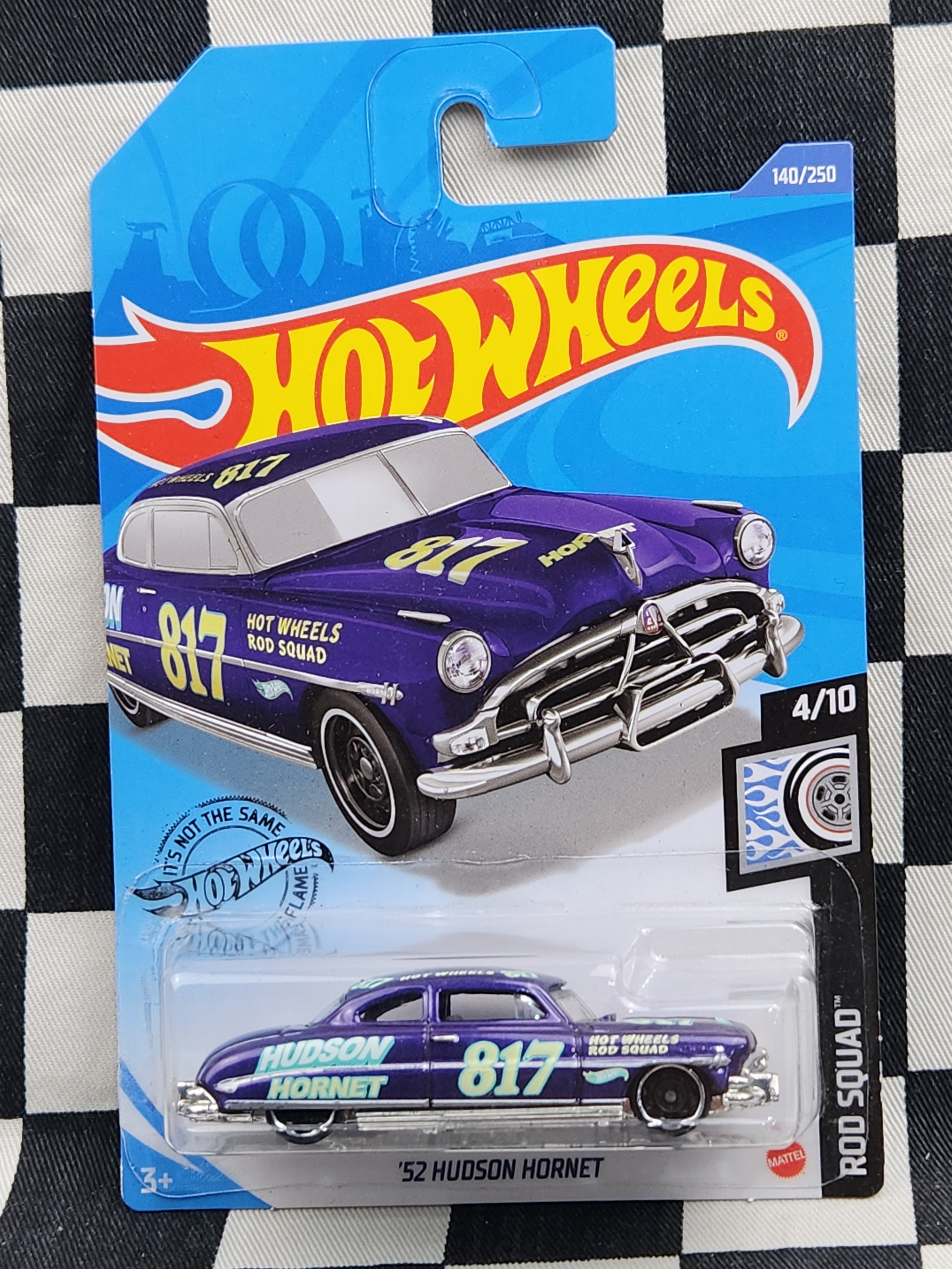 Hot Wheels 2019 Rod Squad 52 Hudson Hornet Purple