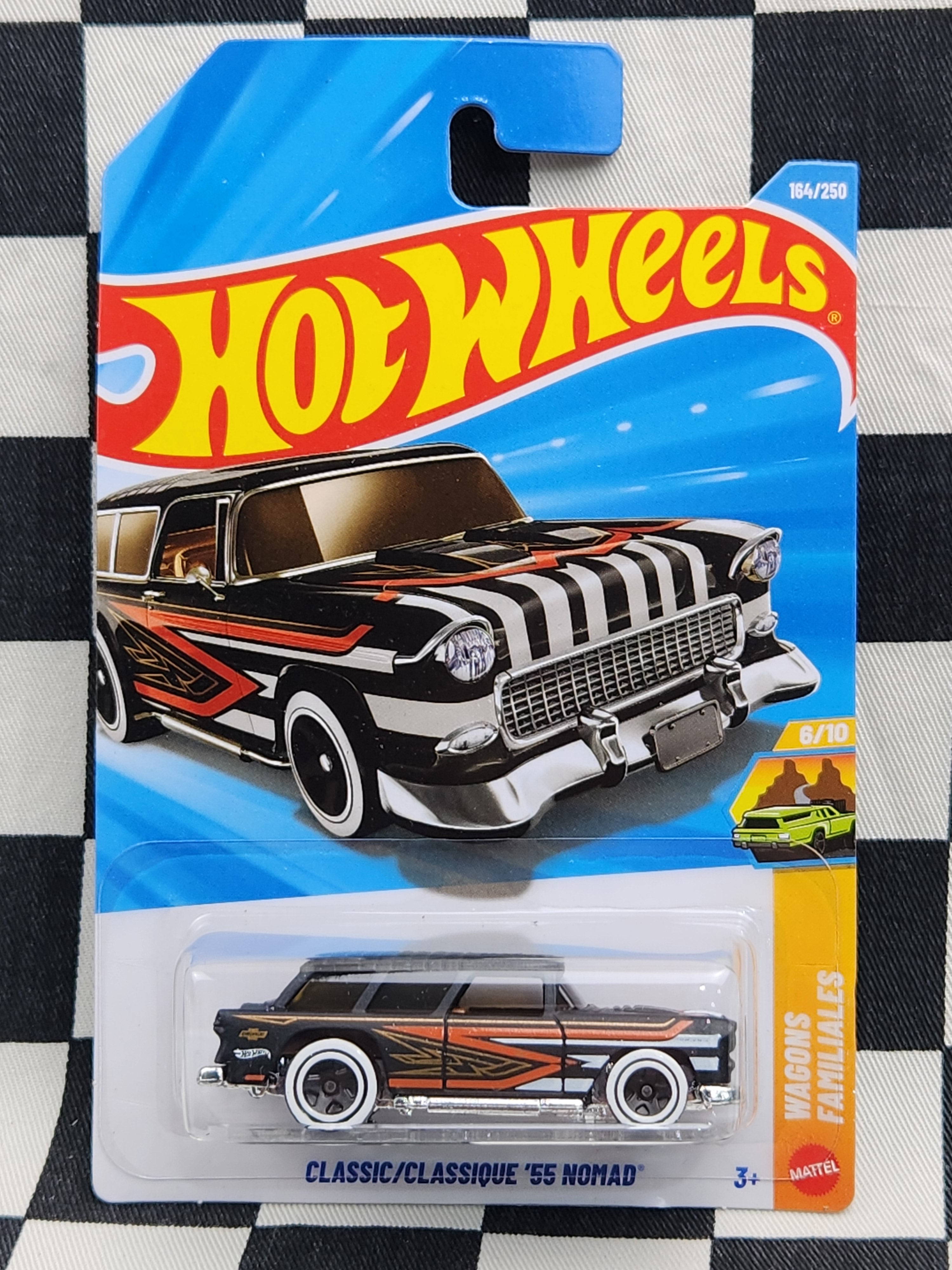 Hot Wheels 2026 Wagons Classic 55 Chevy Nomad Black