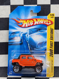 Hot Wheels 2008 First Editions Hummer H2 SUT Orange