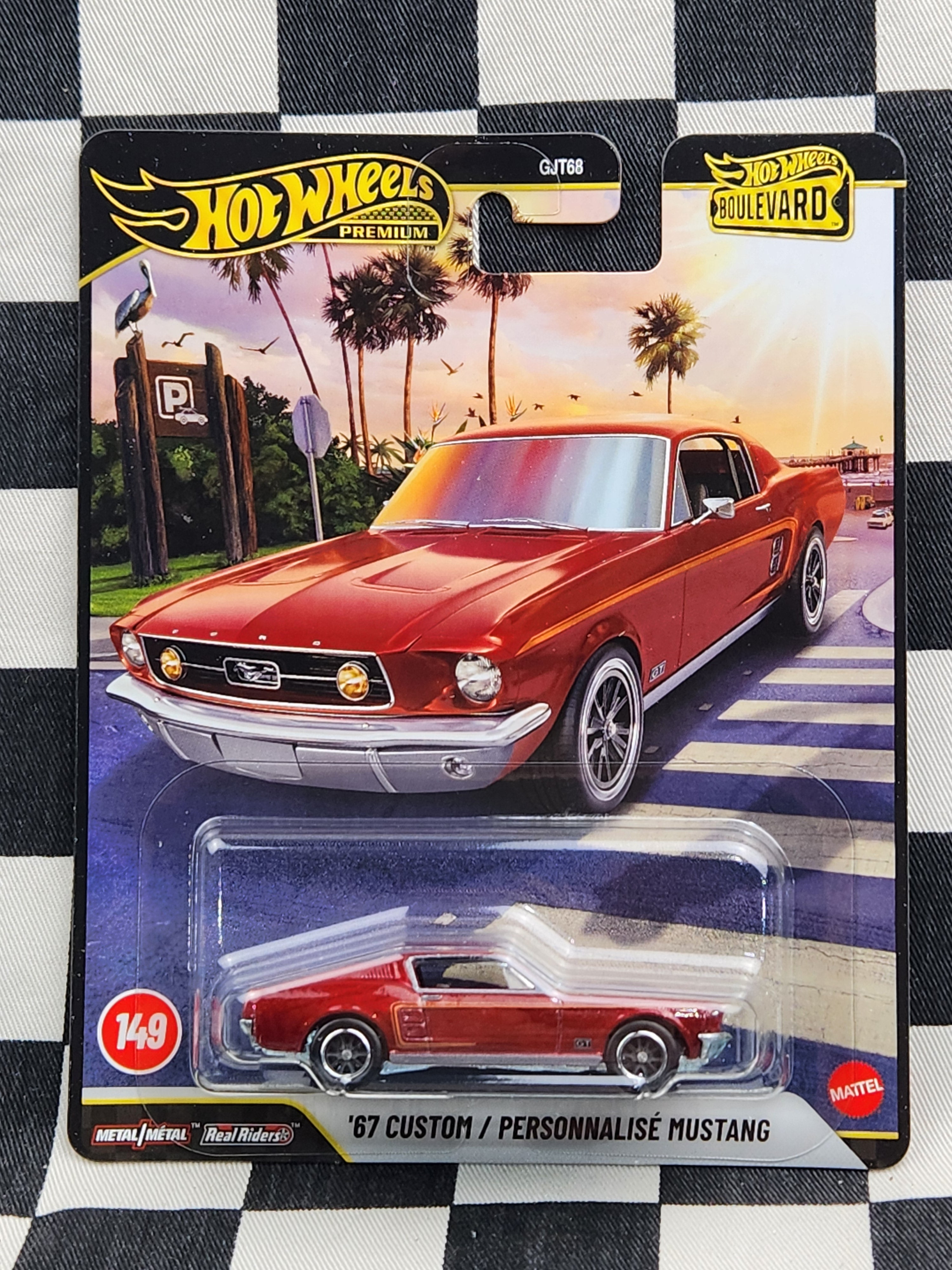 Hot Wheels Premium Boulevard #149 67 Custom Mustang