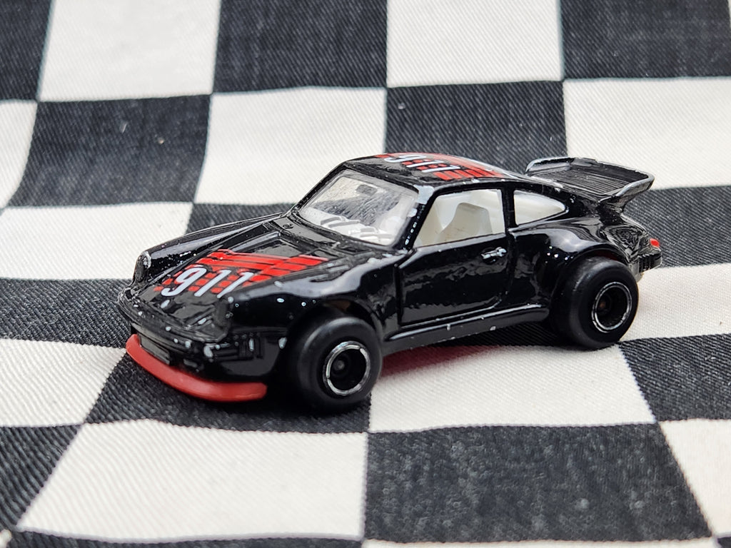 Loose Majorette Porsche 911 Turbo Black