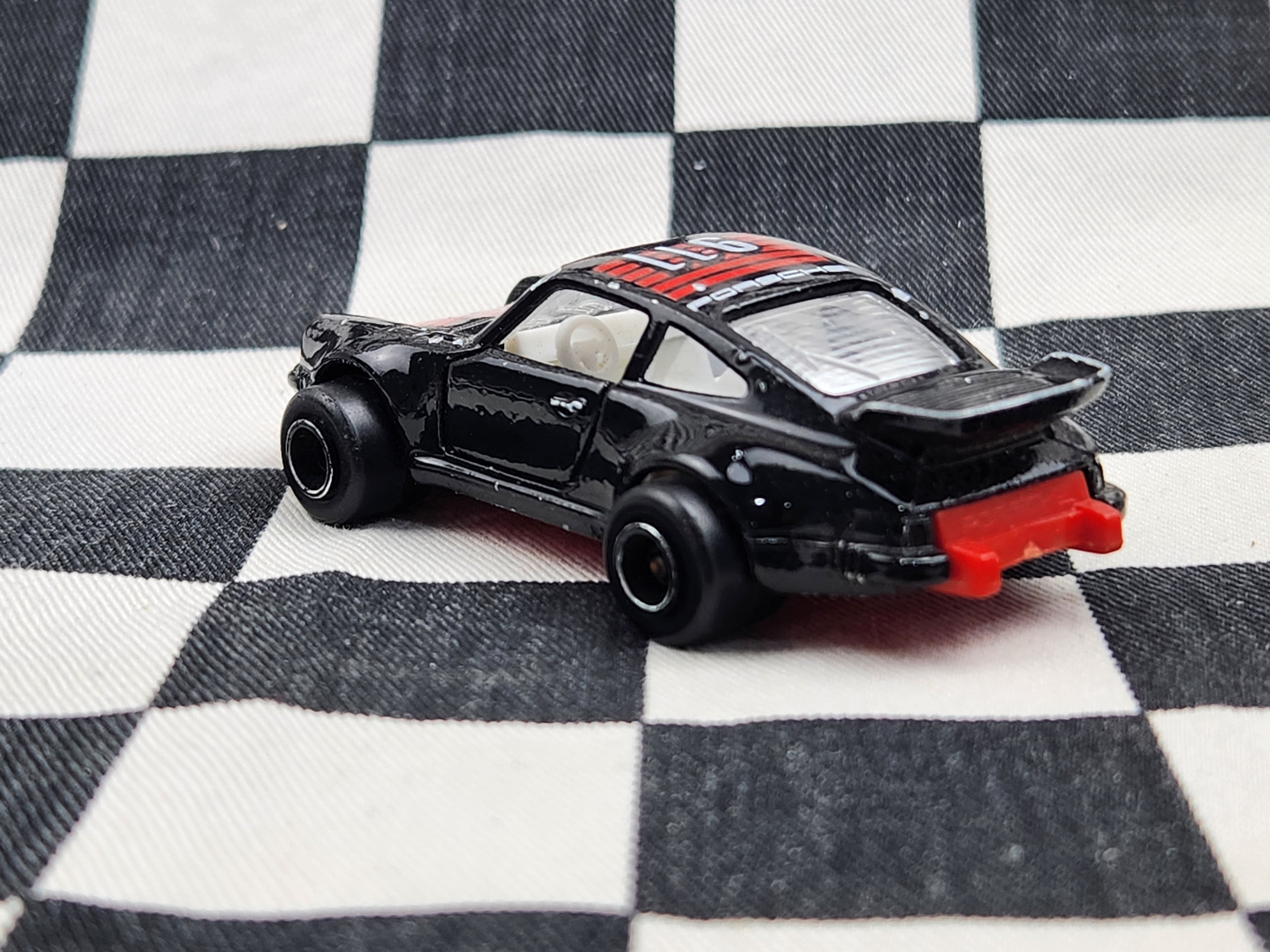 Loose Majorette Porsche 911 Turbo Black