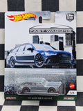 Hot Wheels Premium Fast Wagons 17 Audi RS 6 Avant Grey