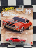 Hot Wheels Premium Fast & Furious 1970 Chevrolet Chevelle SS Red