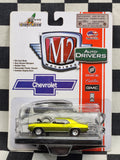 M2 Auto Drivers 1969 Chevrolet Camaro Z28 Blown Green Gold