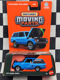 Matchbox Moving Parts 1975 Range Rover Blue