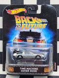 Hot Wheels Retro Entertainment Back to the Future Time Machine Hover Mode