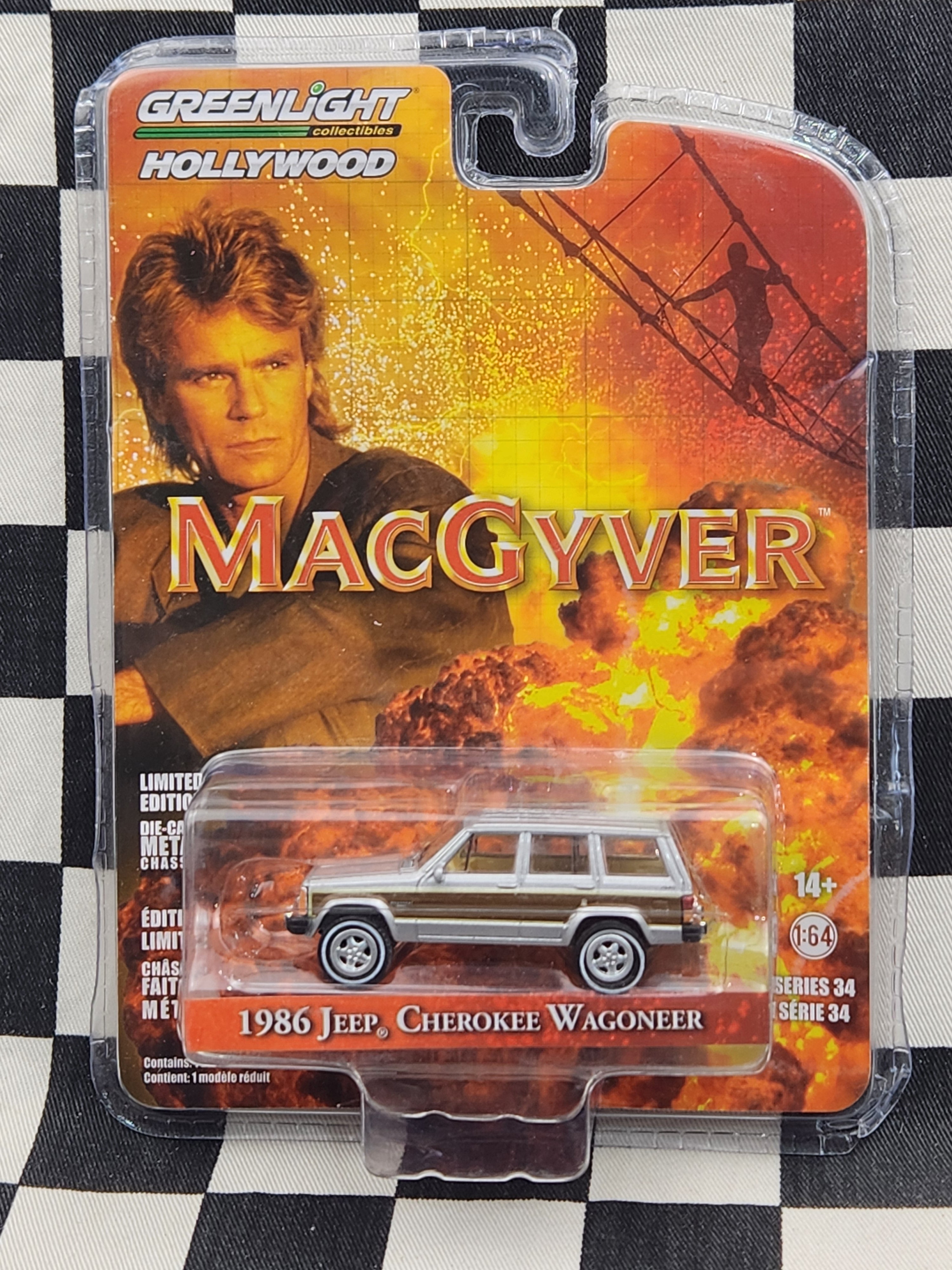 Greenlight MacGyver 1986 Jeep Cherokee Wagoneer