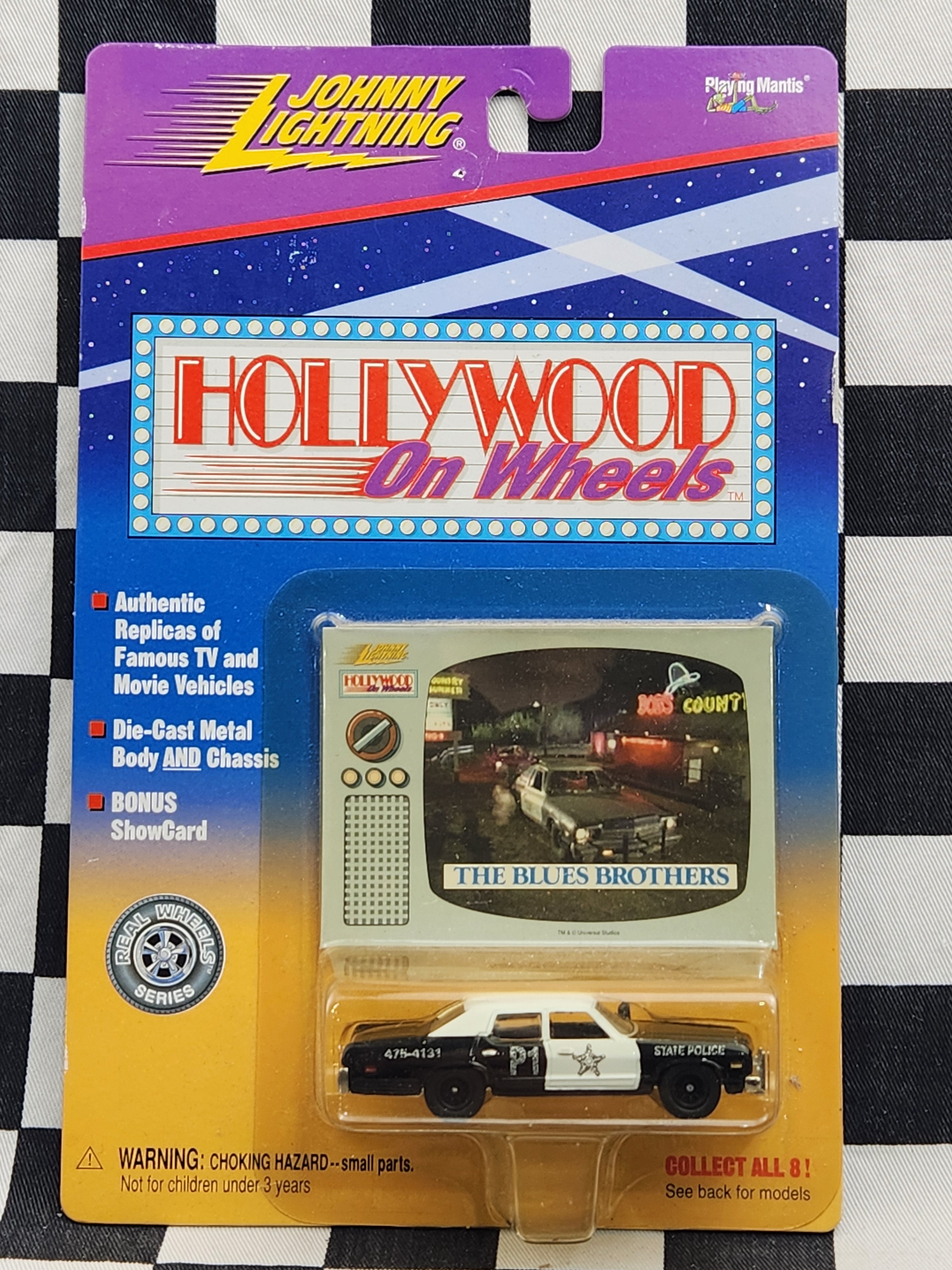 Johnny Lightning Hollywood on Wheels The Blues Brothers Police Car