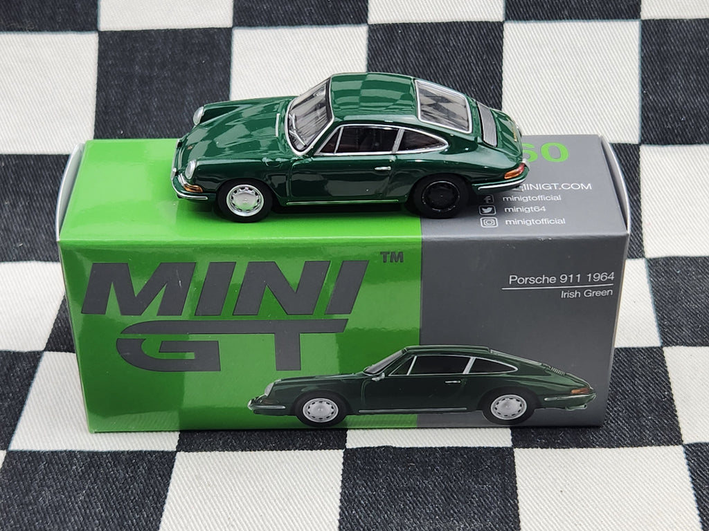 Mini GT 1:64 1964 Porsche 911 Irish Green