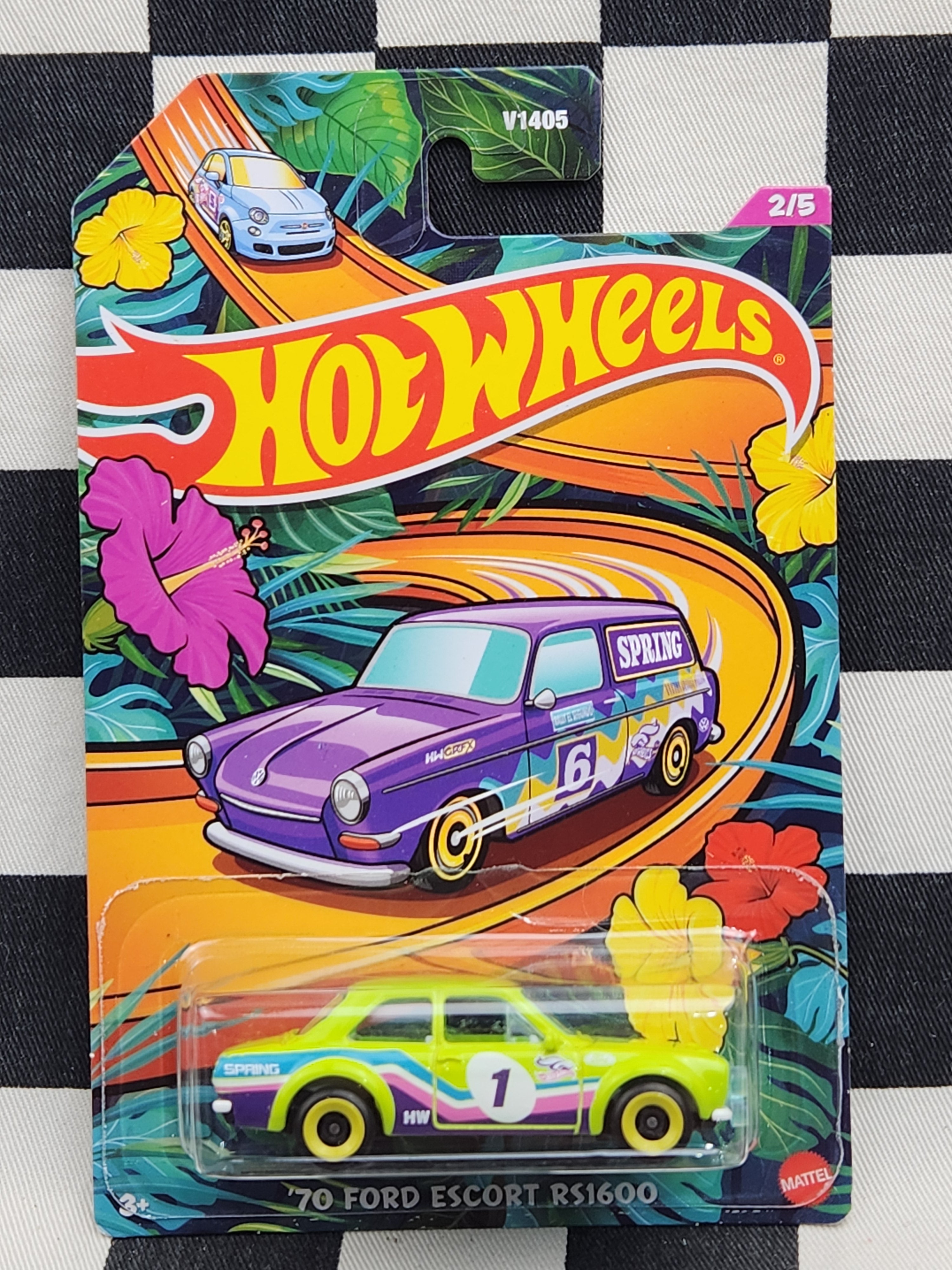 Hot Wheels Spring Series 70 Ford Escort RS1600