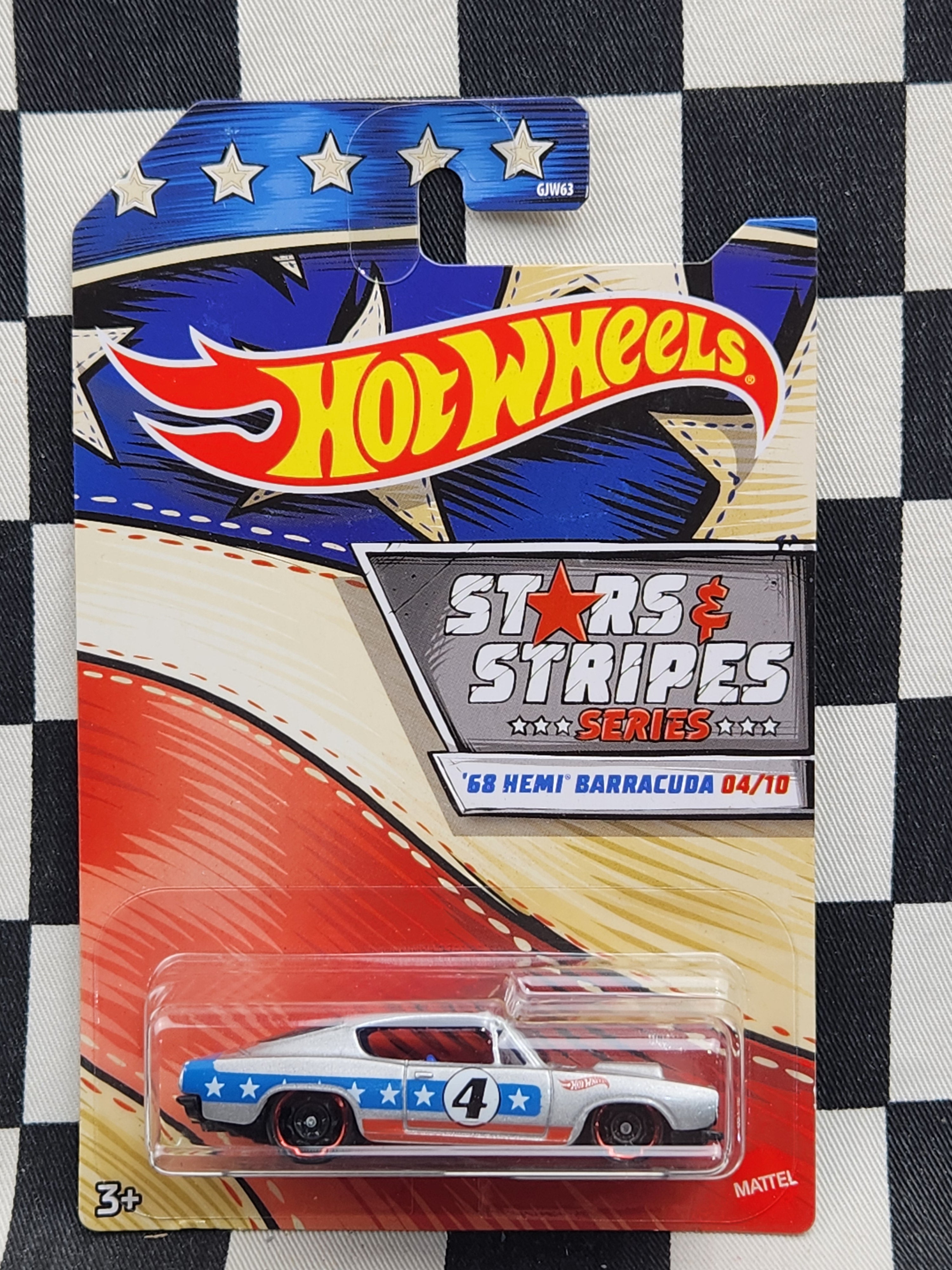 Hot Wheels Stars & Stripes 68 Hemi Barracuda