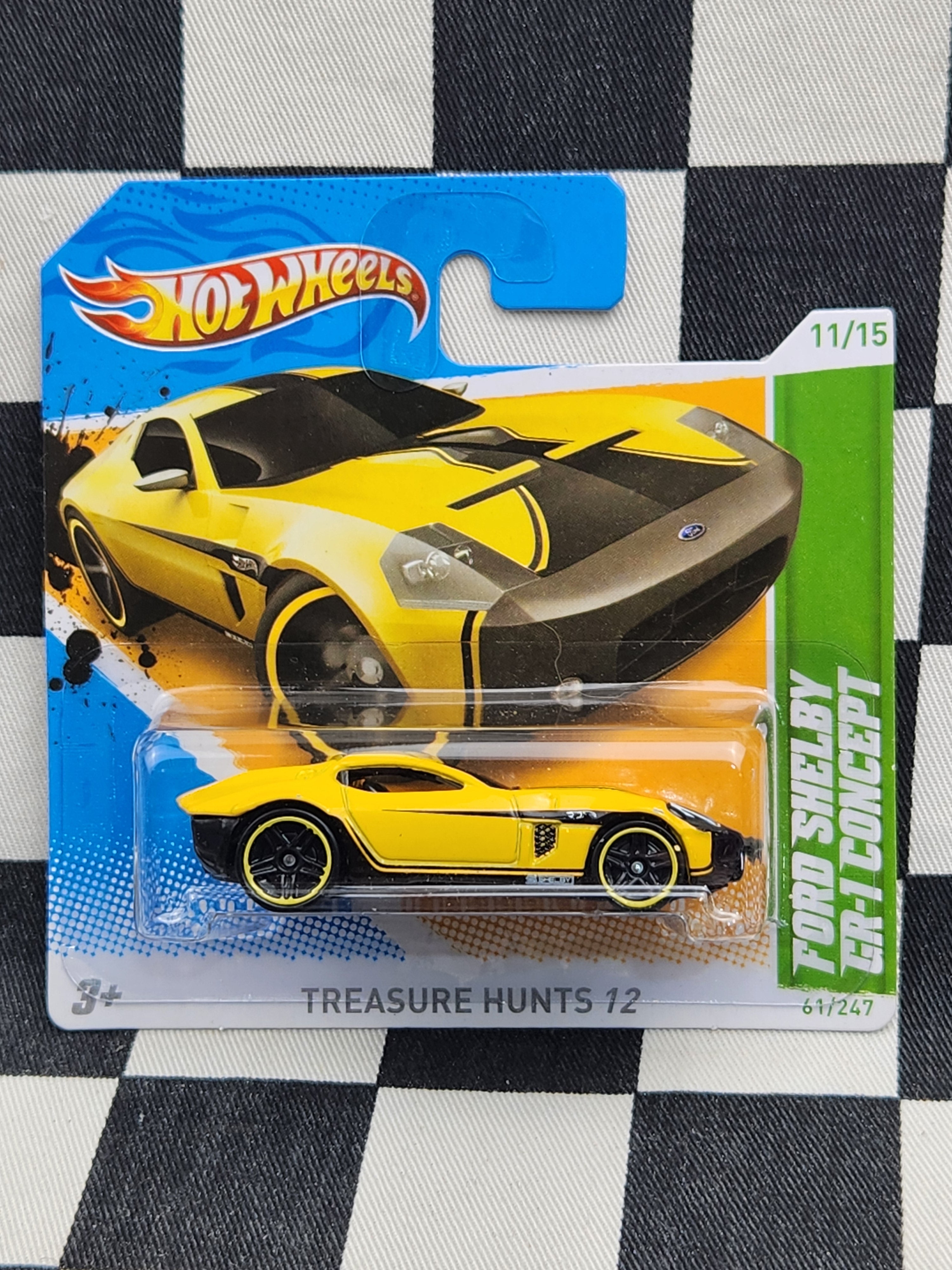 Hot Wheels 2012 TREASURE HUNT Ford Shelby GR1 Concept SC