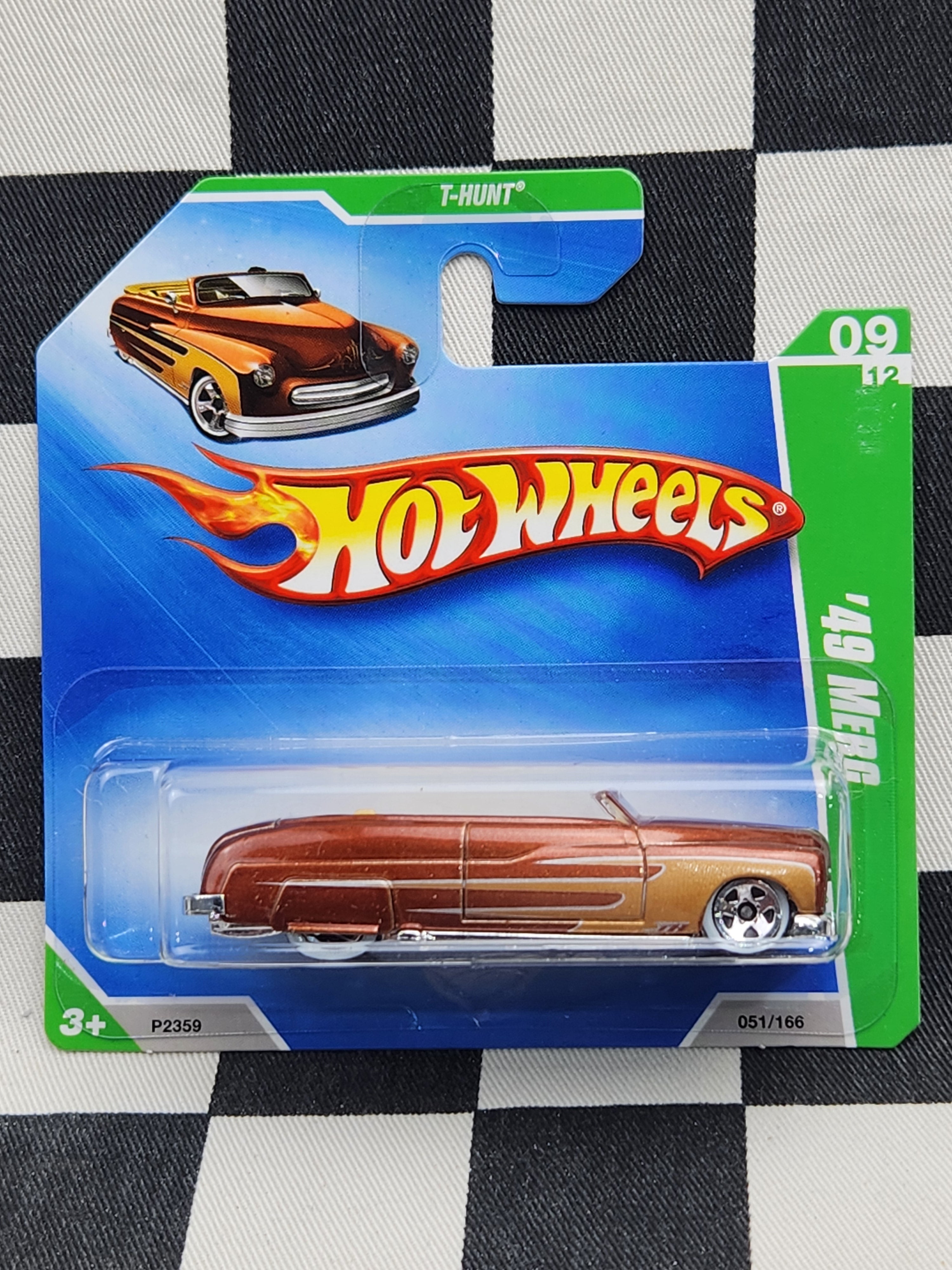 Hot Wheels 2009 TREASURE HUNT 49 Merc Kustom Lead Sled