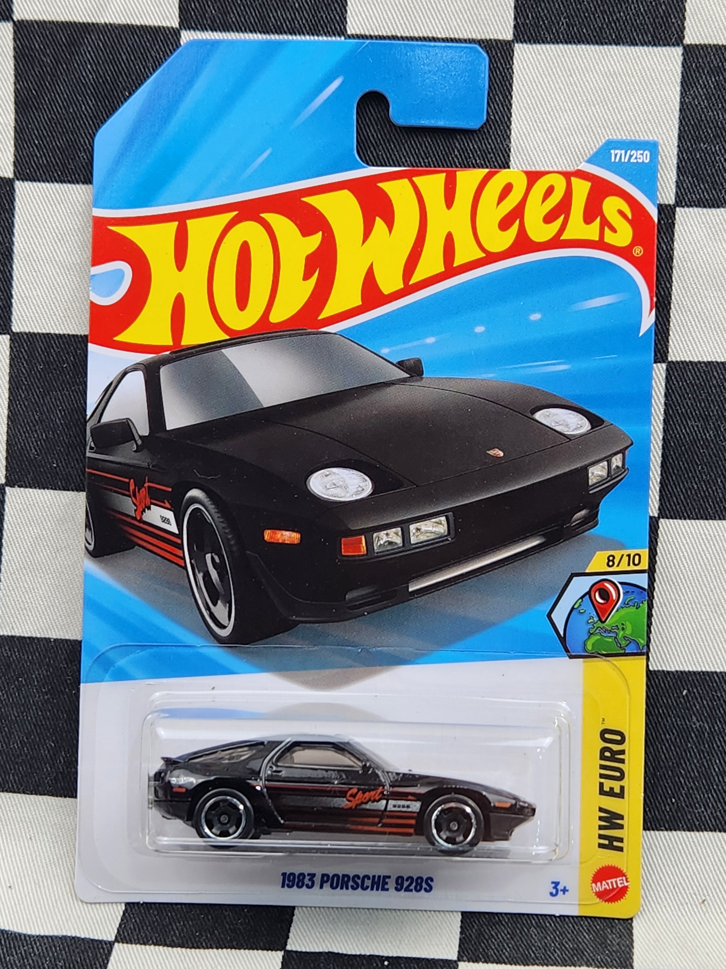 Hot Wheels 2026 Euro 1983 Porsche 928S Black