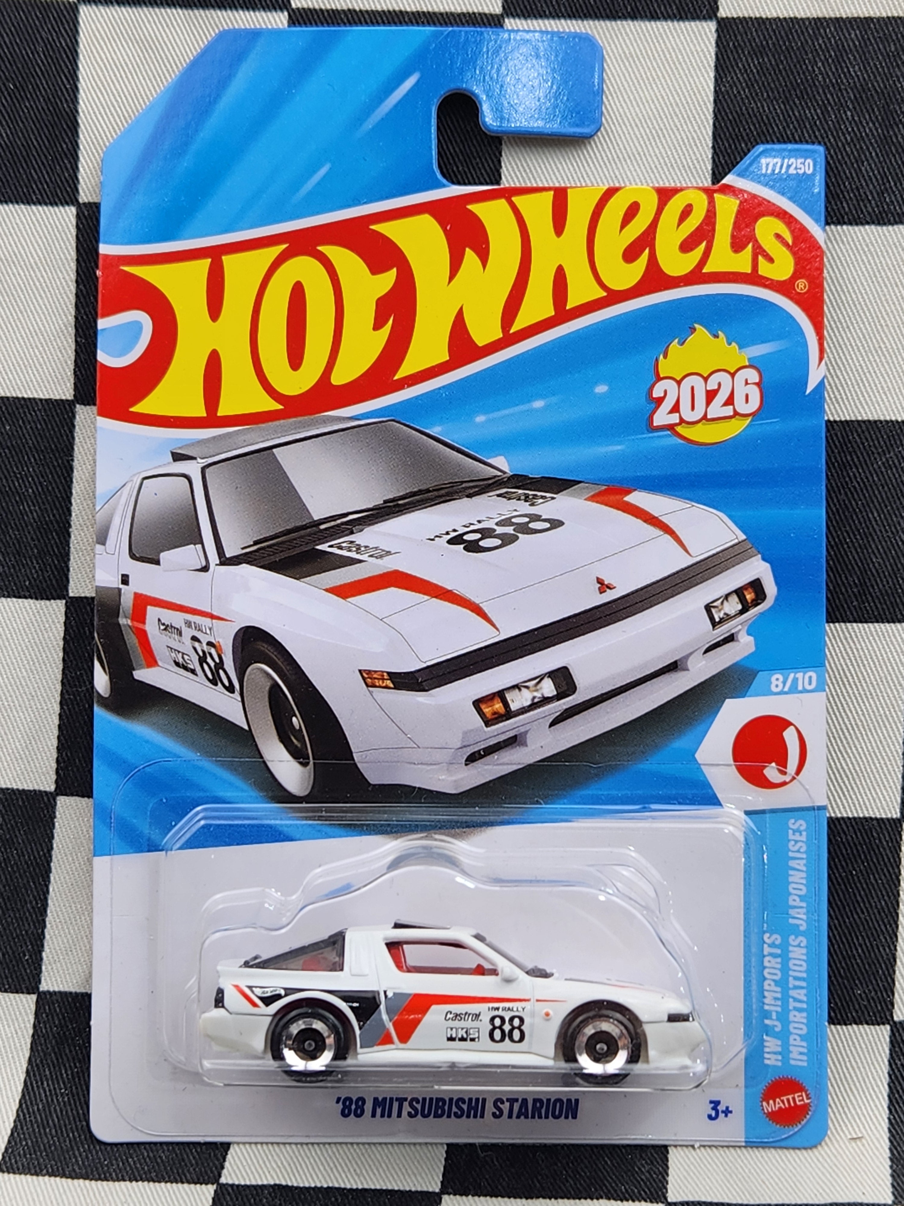 Hot Wheels 2026 J Imports 88 Mitsubishi Starion