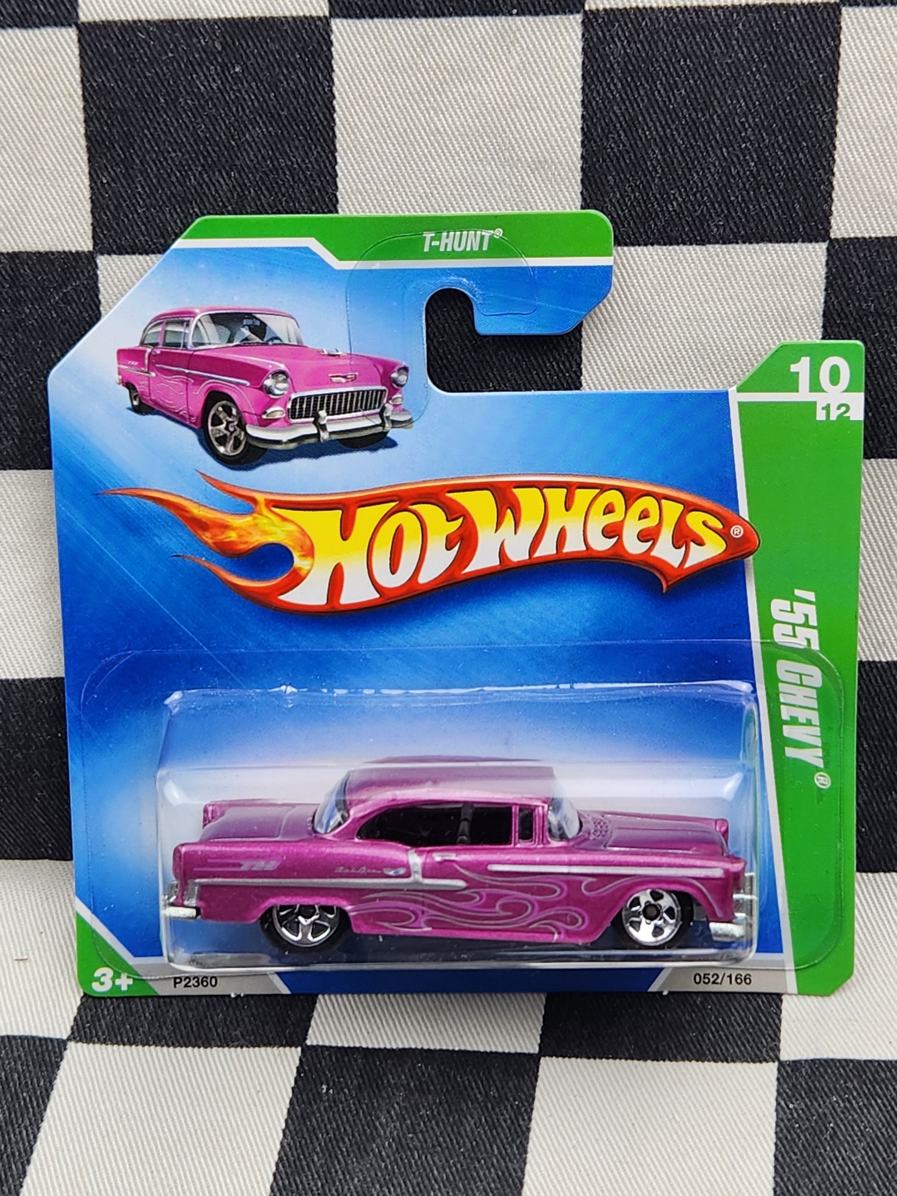 Hot Wheels 2009 TREASURE HUNT 55 Chevy Pink SC