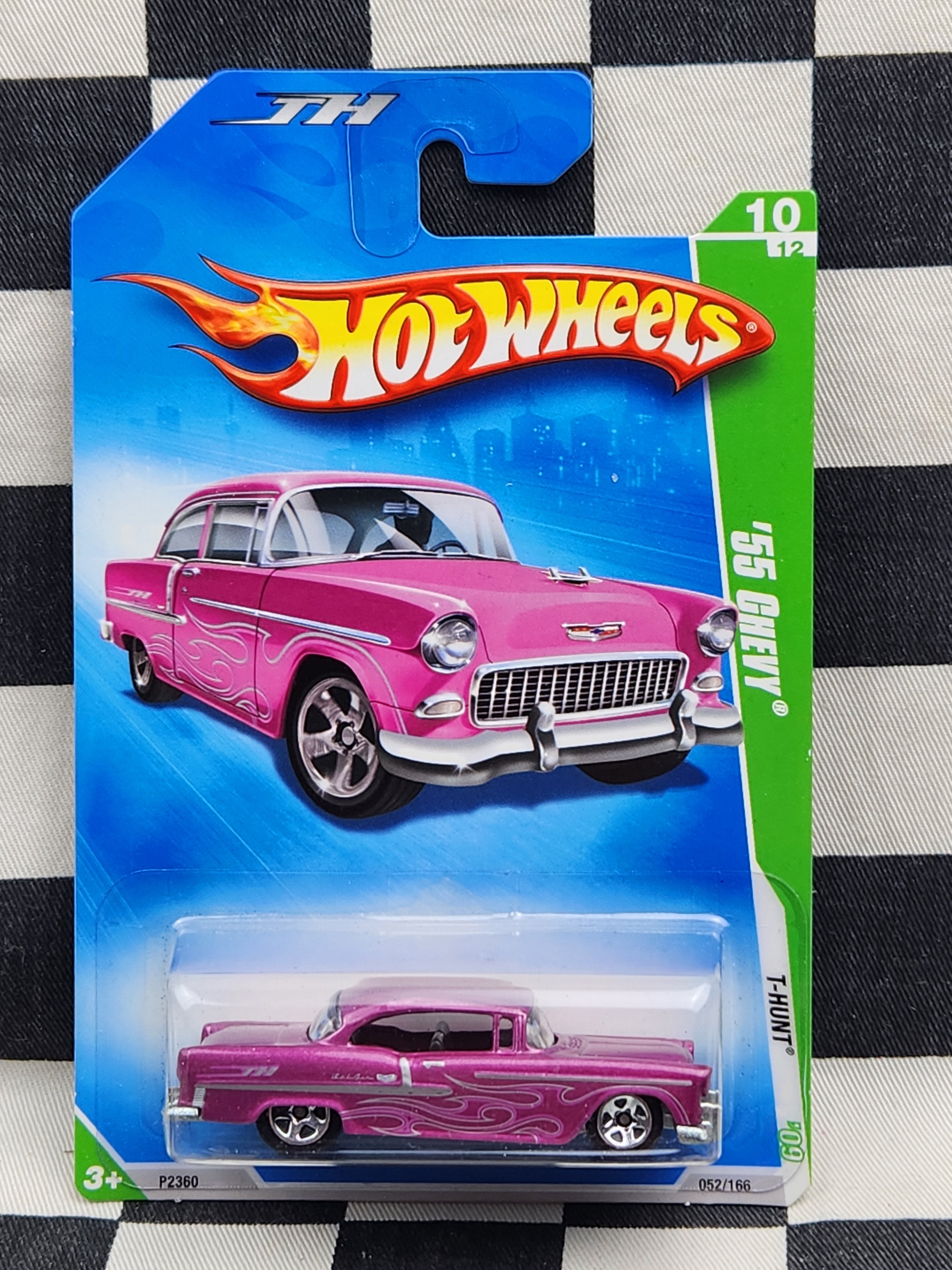 Hot Wheels 2009 TREASURE HUNT 55 Chevy Pink