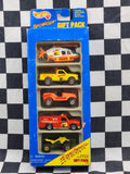 Hot Wheels Vintage 1995 BAYWATCH 5 Pack Rescue Vehicles