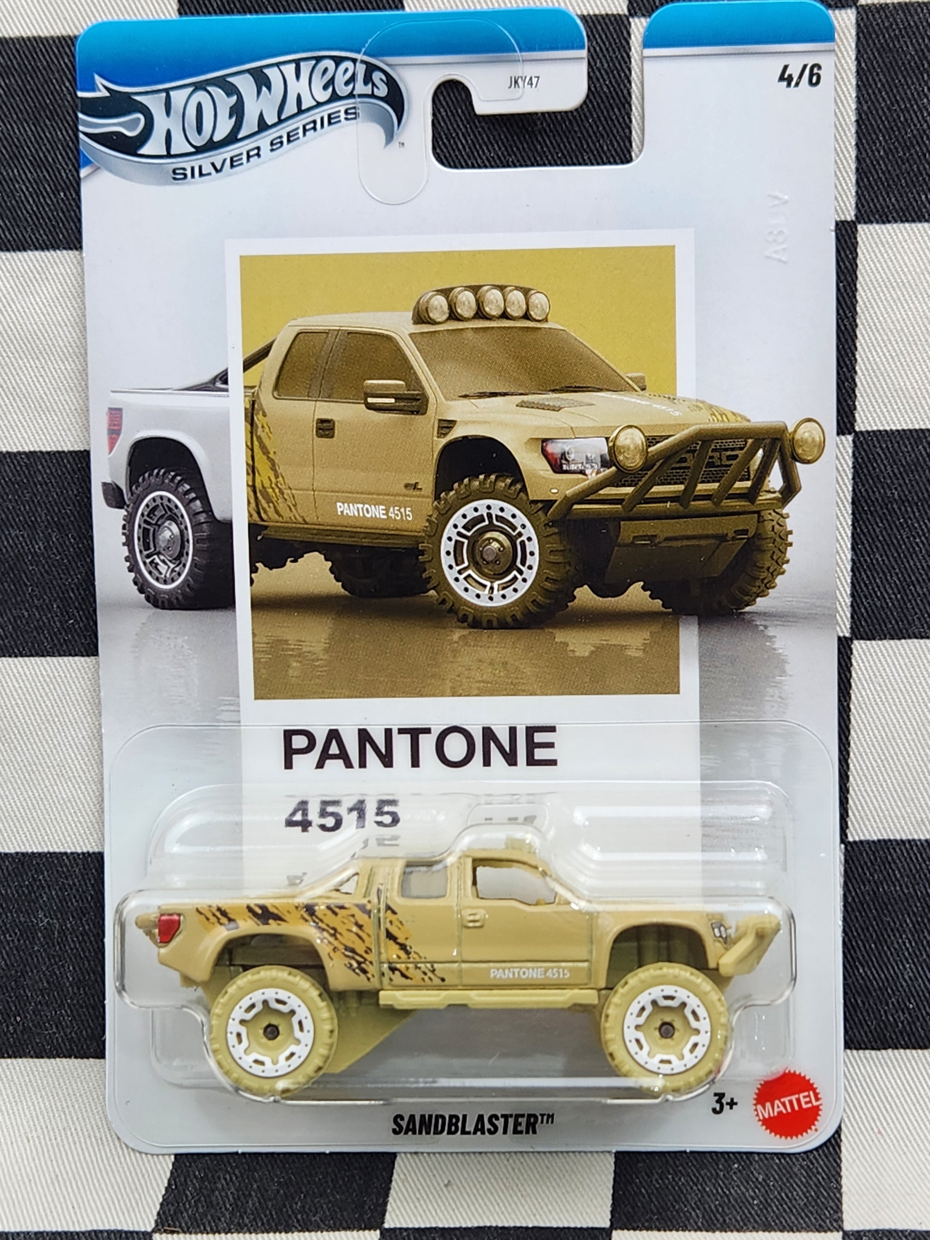 Hot Wheels Silver Series Pantone Sandblaster Ford Pickup