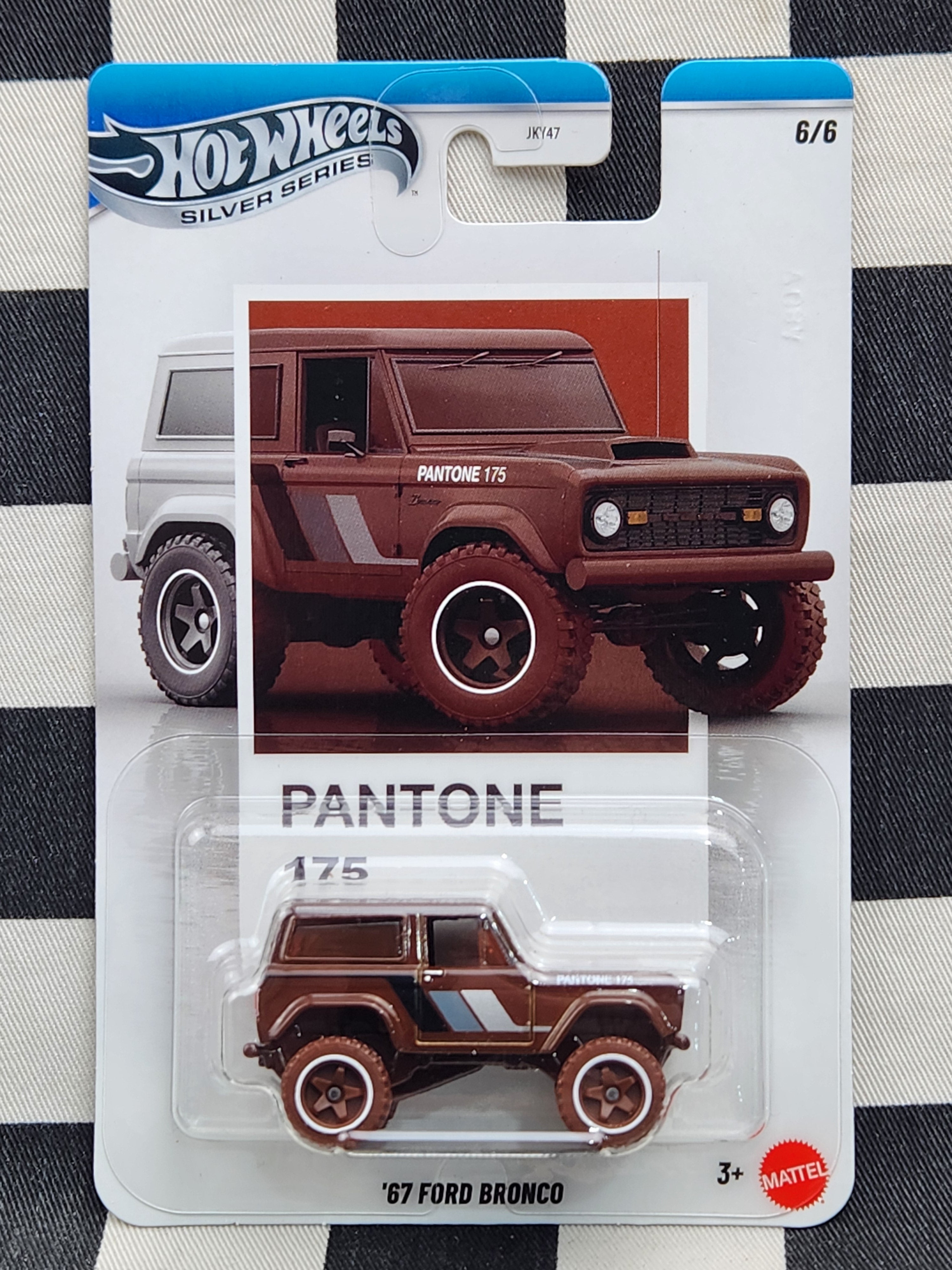 Hot Wheels Silver Series Pantone 67 Ford Bronco Chase
