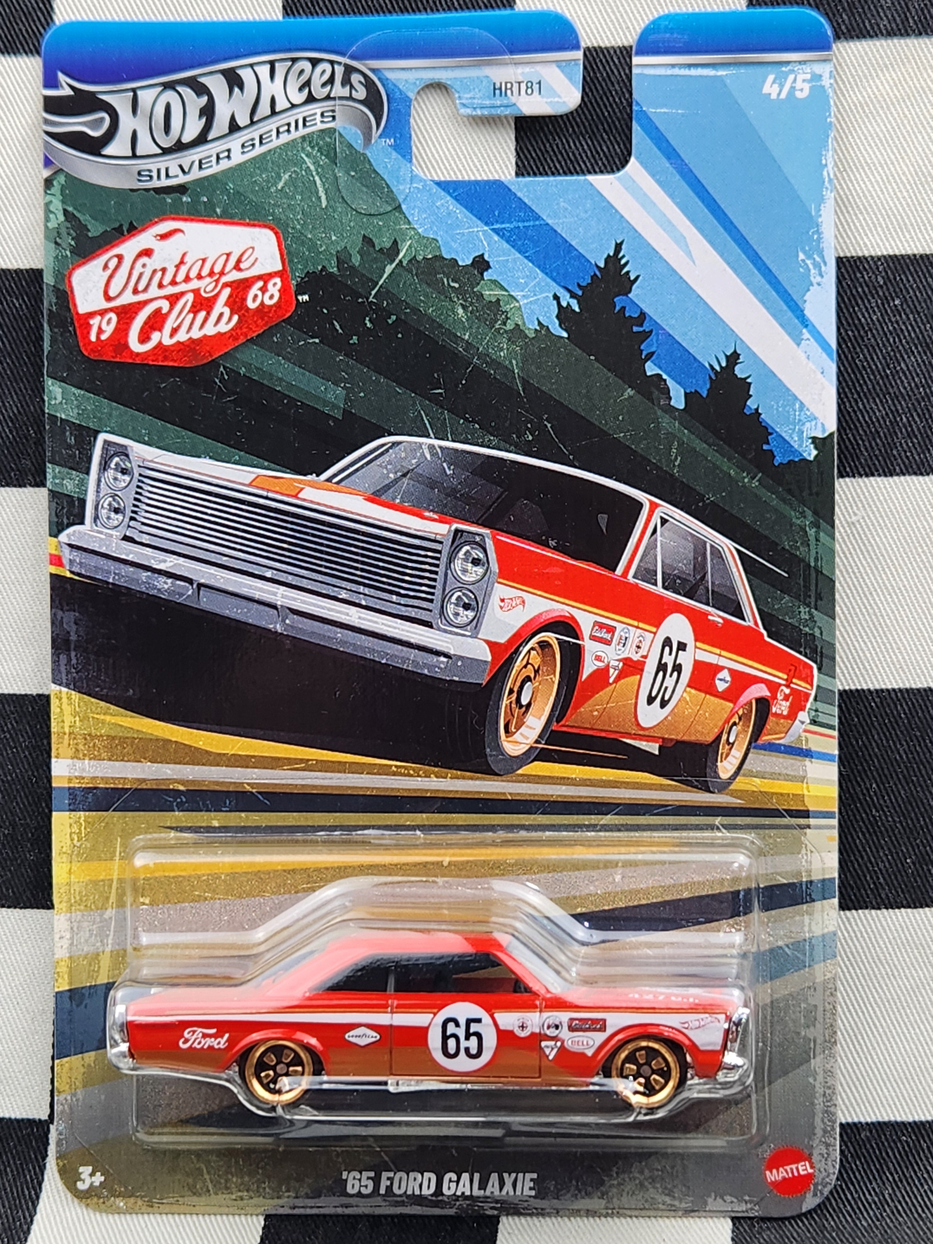Hot Wheels Silver Series Vintage Club 65 Ford Galaxie