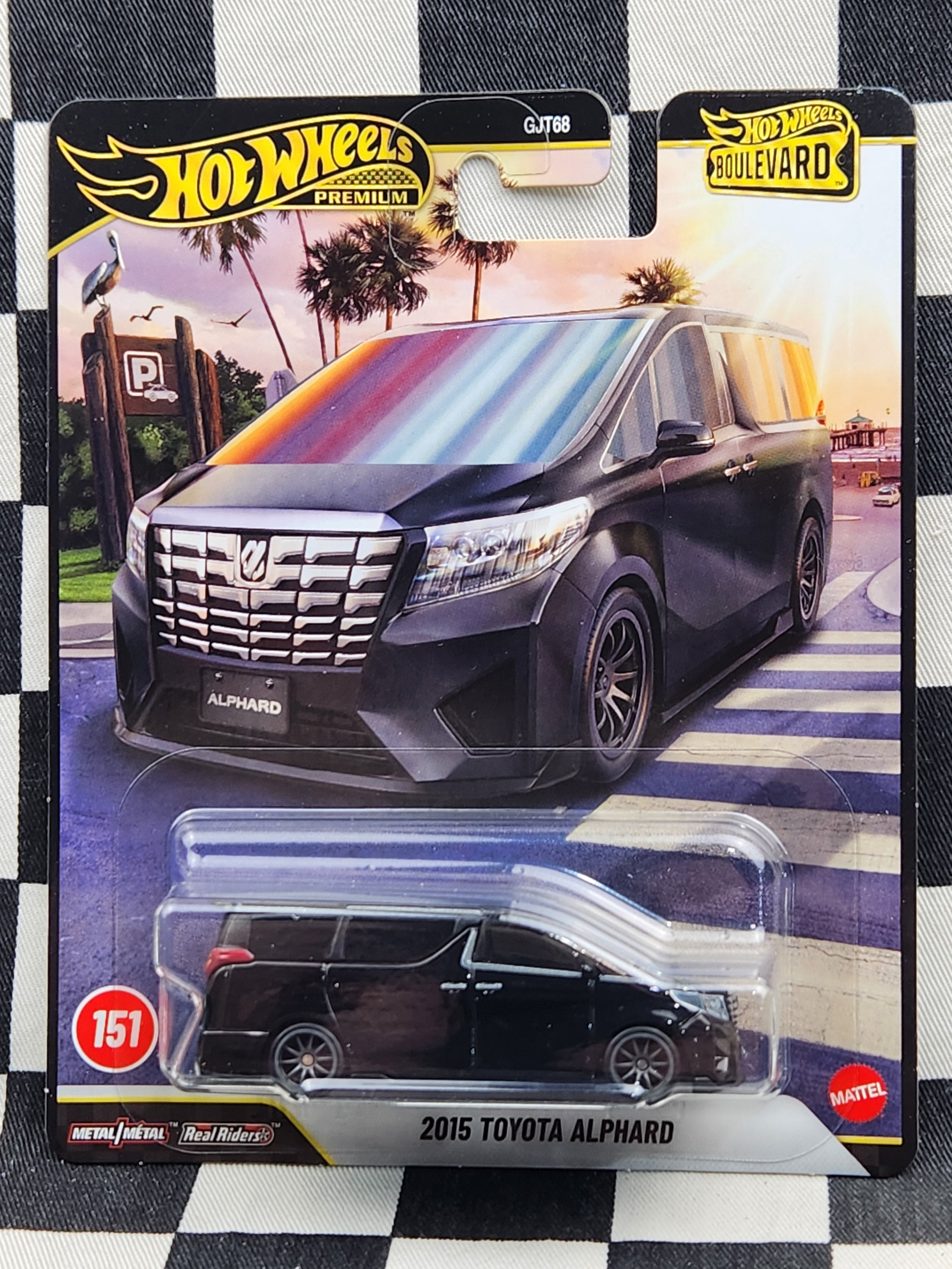 Hot Wheels Premium Boulevard #151 2015 Toyota Alphard