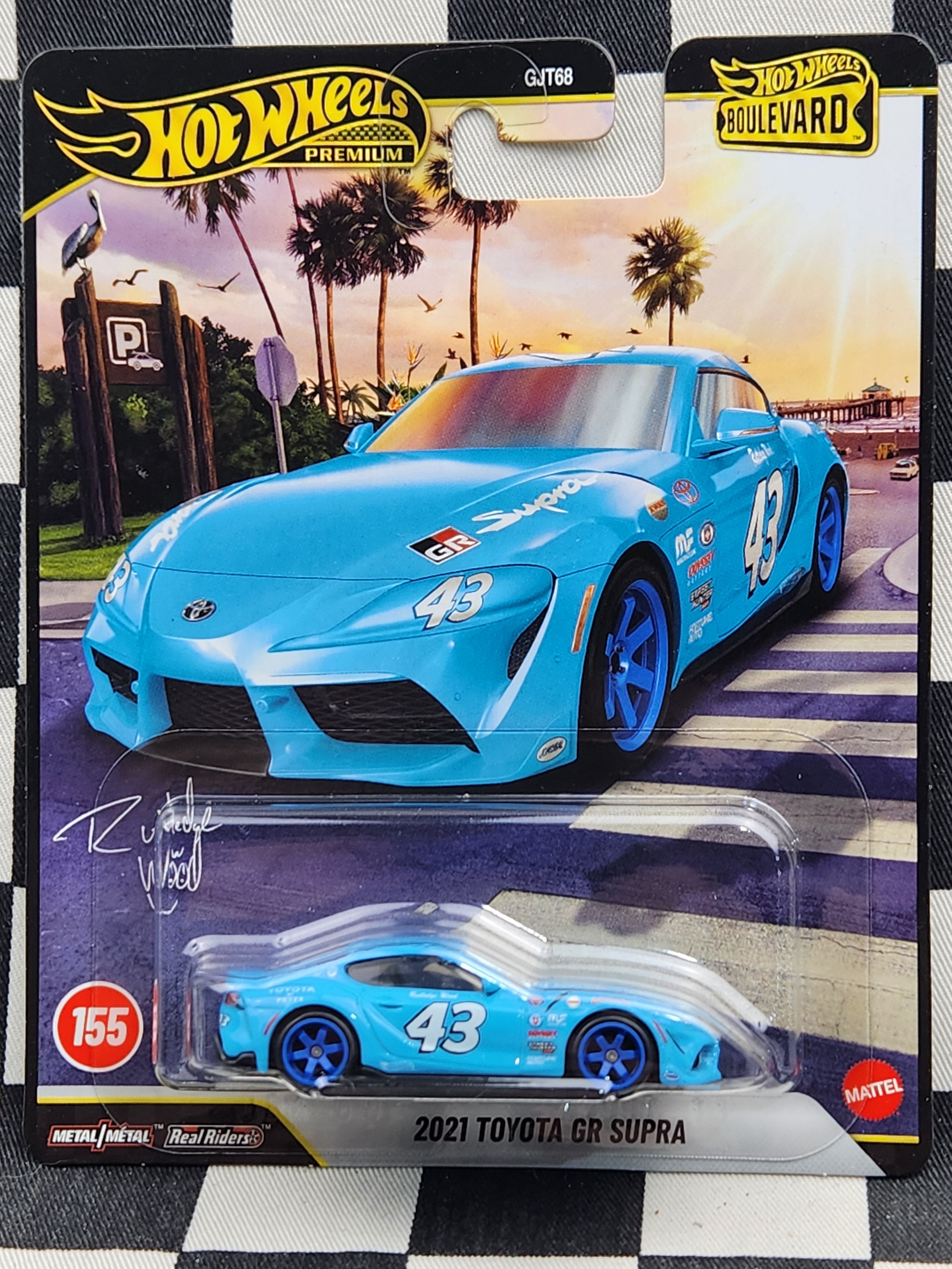Hot Wheels Premium Boulevard #155 2021 Toyota GR Supra