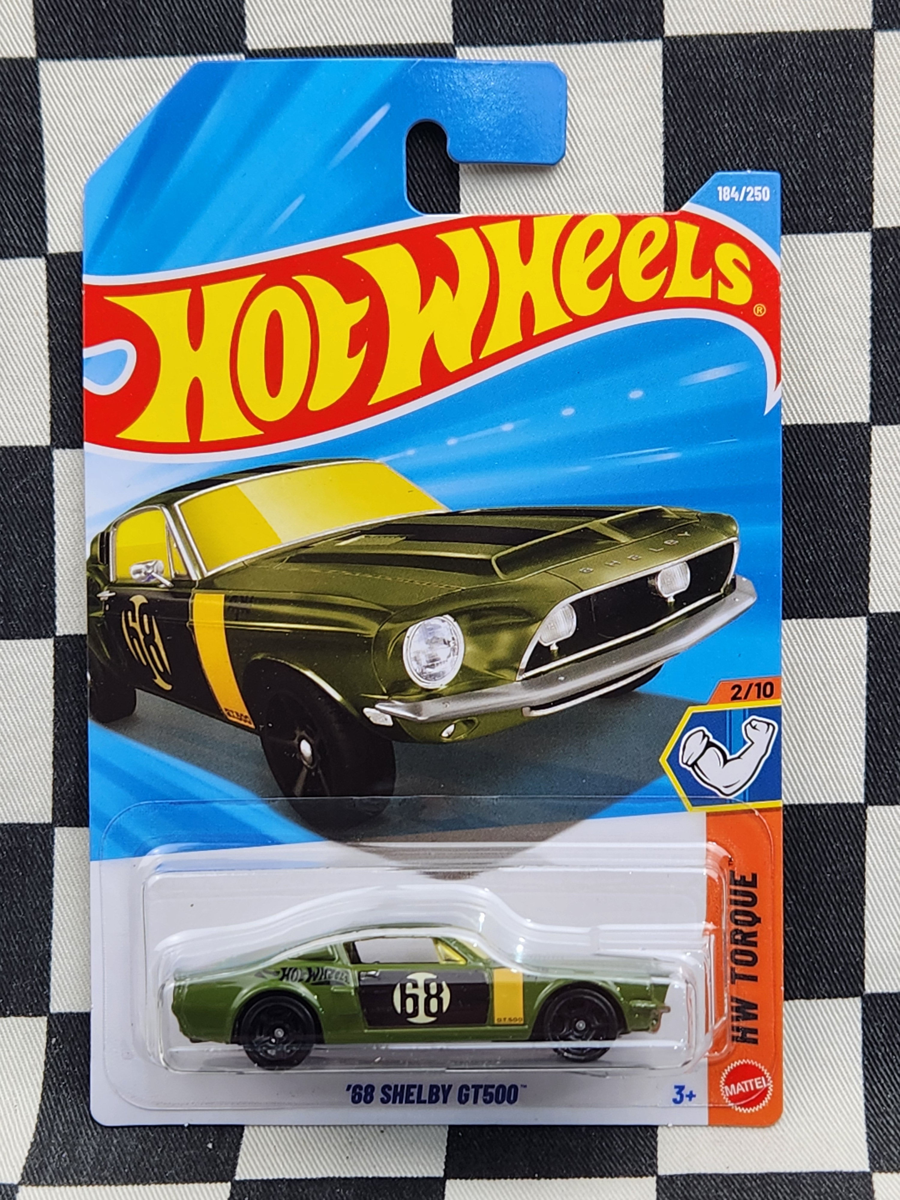Hot Wheels 2026 Torque 68 Shelby GT500 Mustang Green