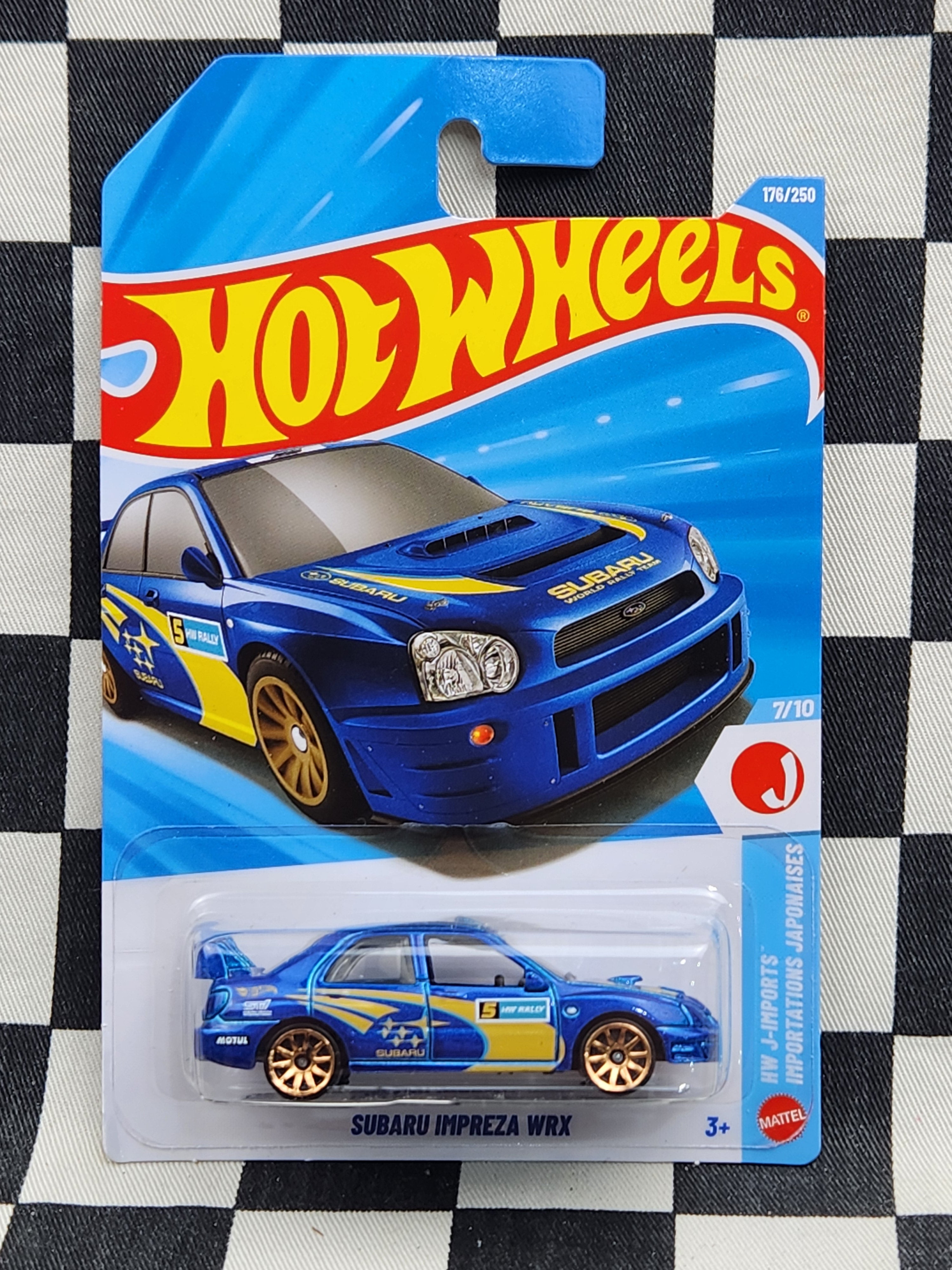 Hot Wheels 2026 J Imports Subaru Impreza WRX Blue