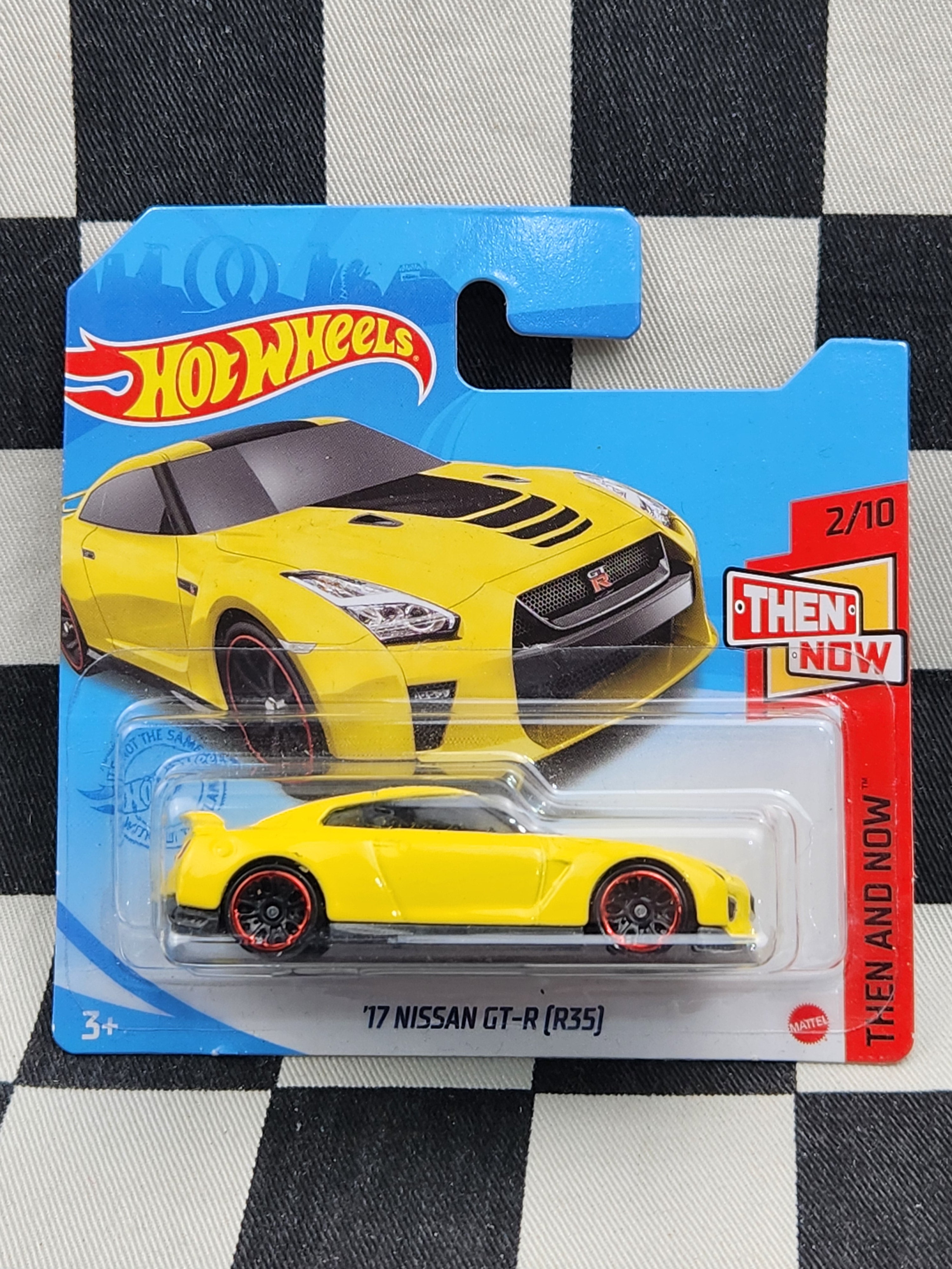 Hot Wheels 2021 Then & Now 17 Nissan Skyline R35 Yellow SC