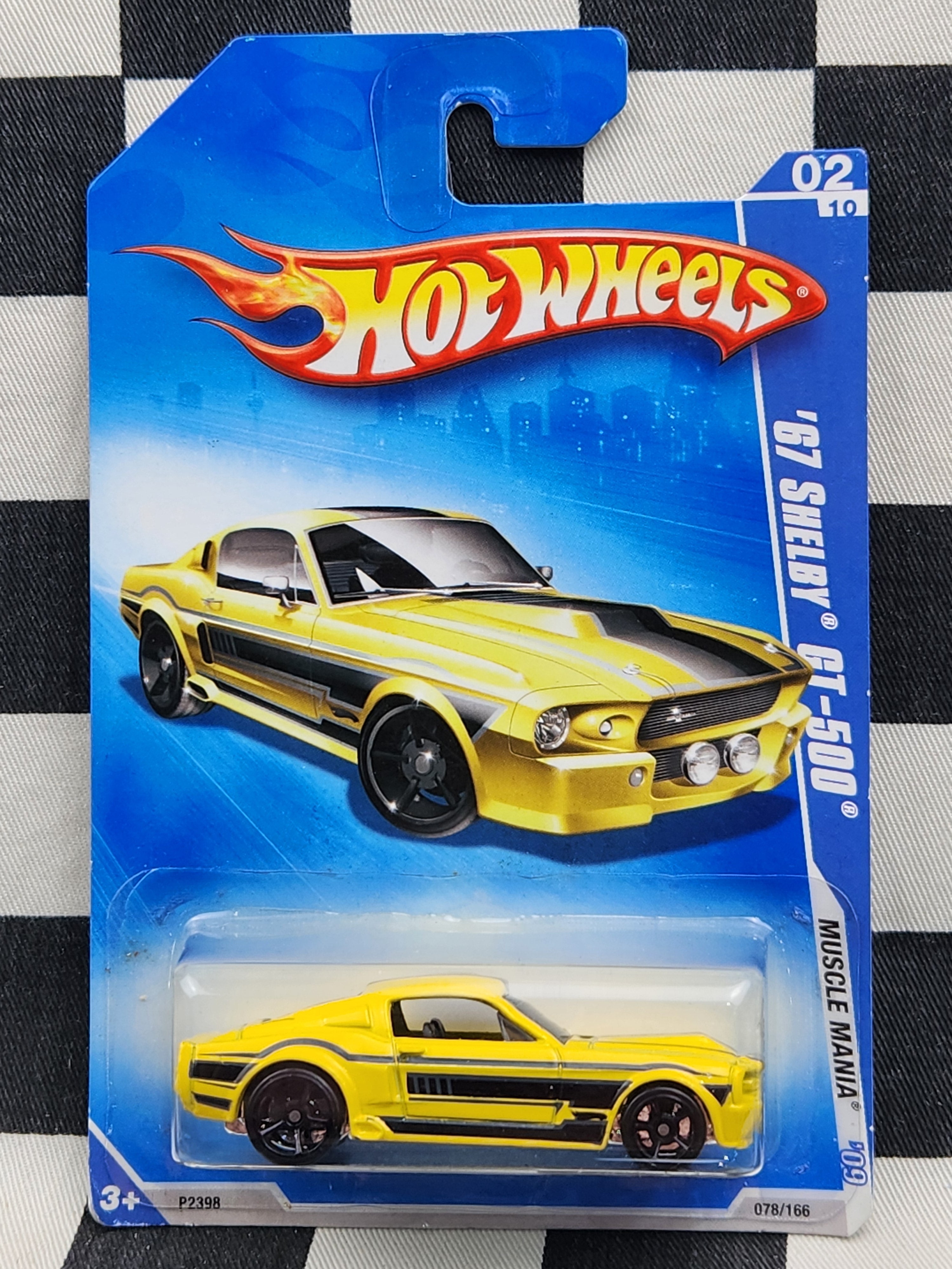 Hot Wheels 2009 Muscle Mania 67 Mustang Shelby GT500