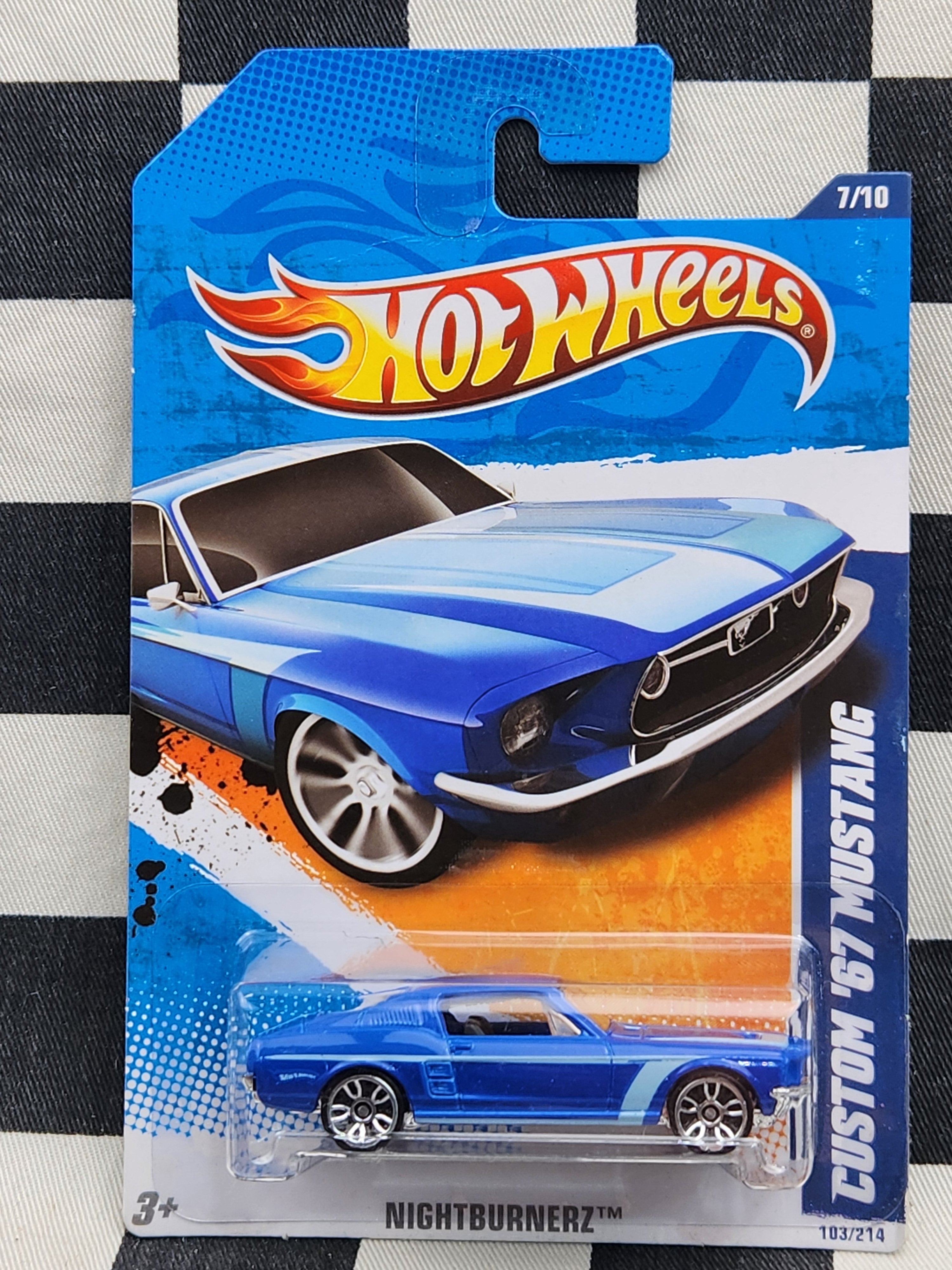 Hot Wheels 2011 Nightburnerz Custom 67 Mustang