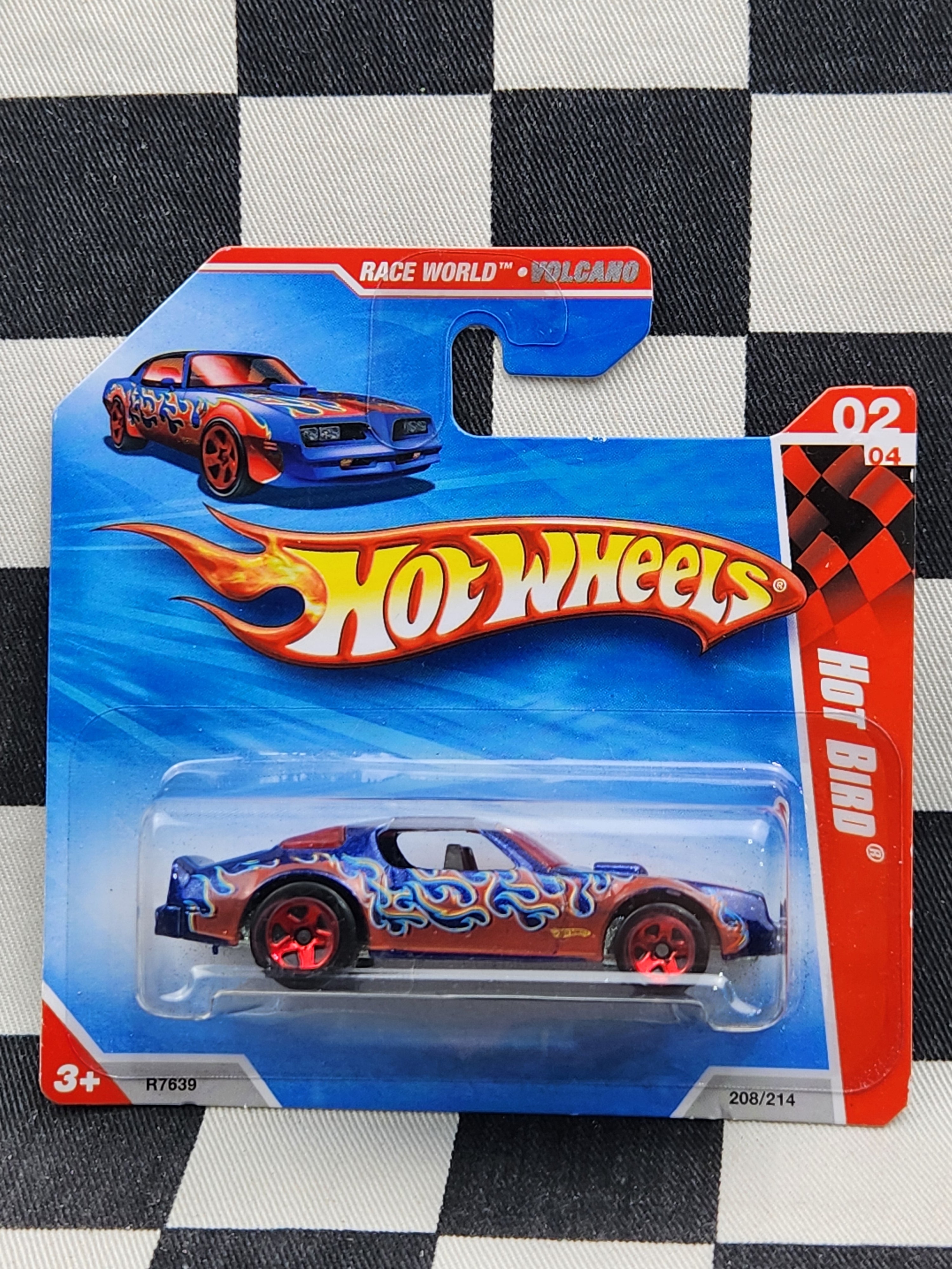 Hot Wheels 2010 Race World Volcano Hot Bird Pontiac Firebird SC
