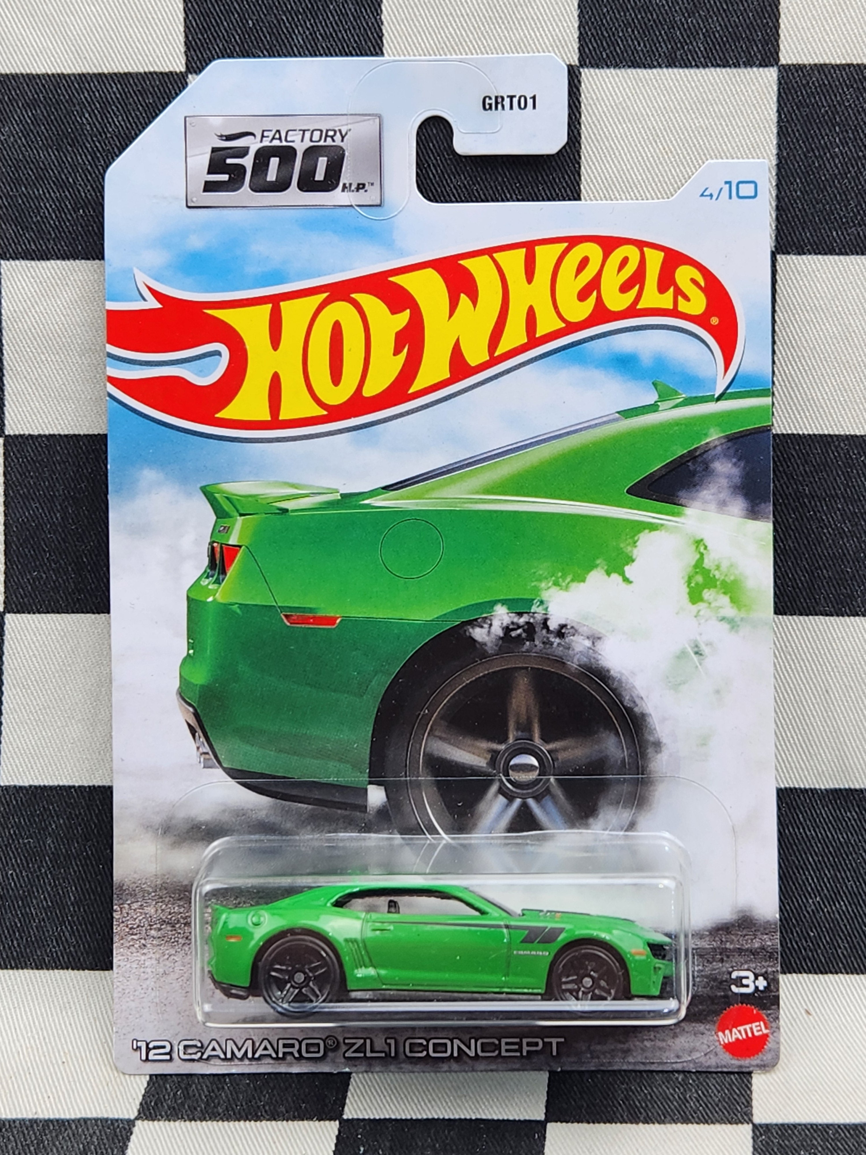 Hot Wheels Factory 500 HP 12 Camaro ZL1 Concept