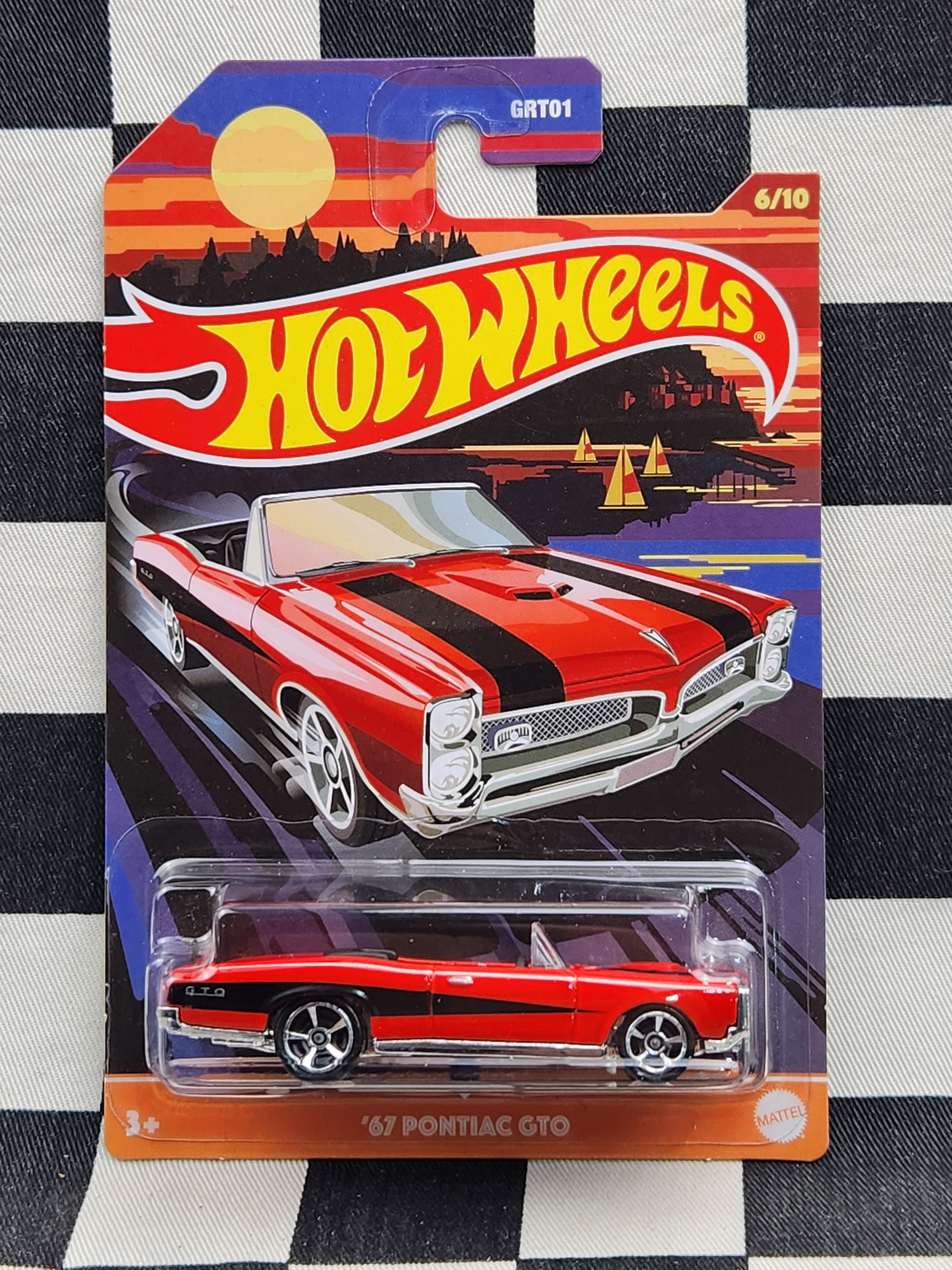 Hot Wheels American Convertibles 67 Pontiac GTO