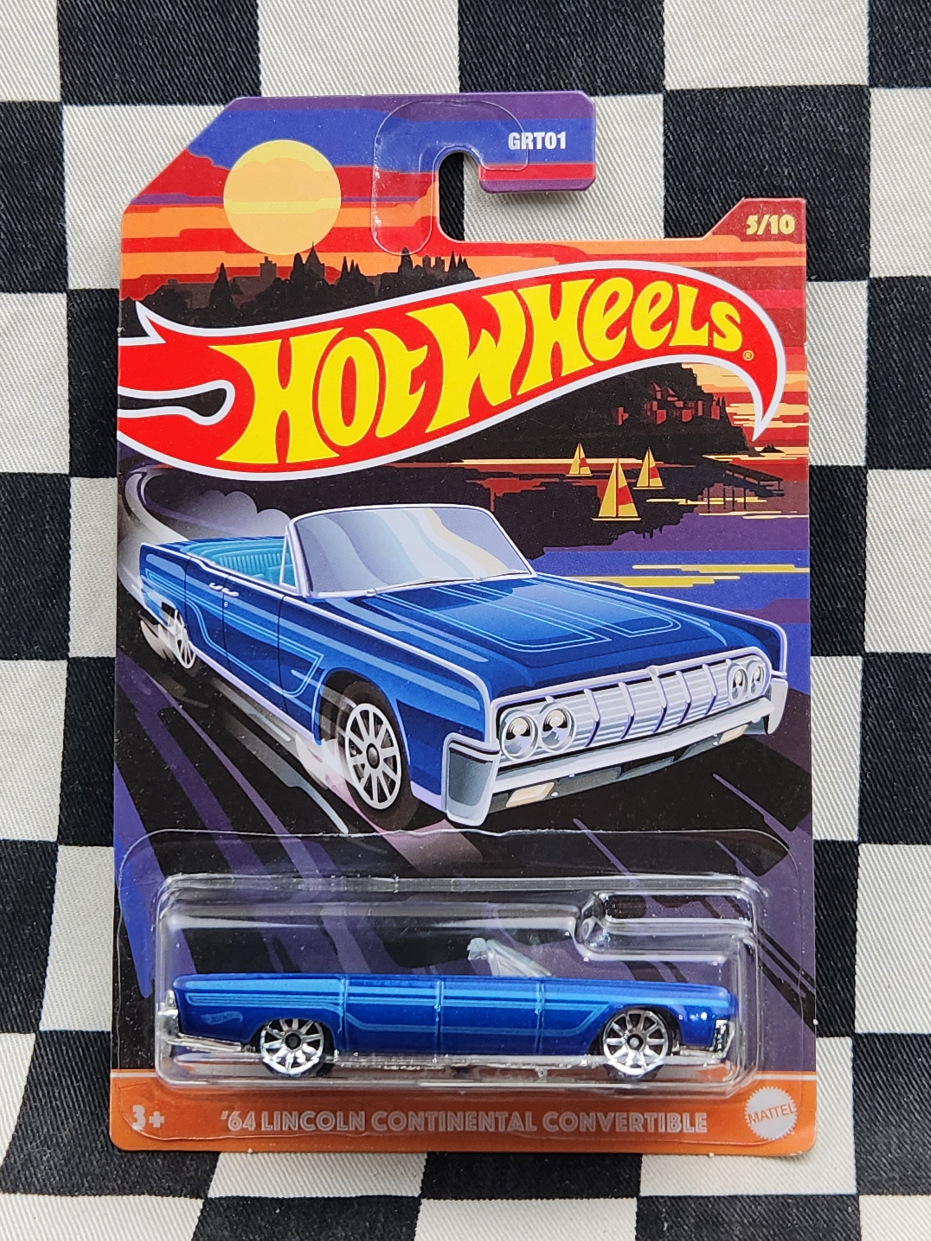Hot Wheels American Convertibles 64 Lincoln Continental Convertible