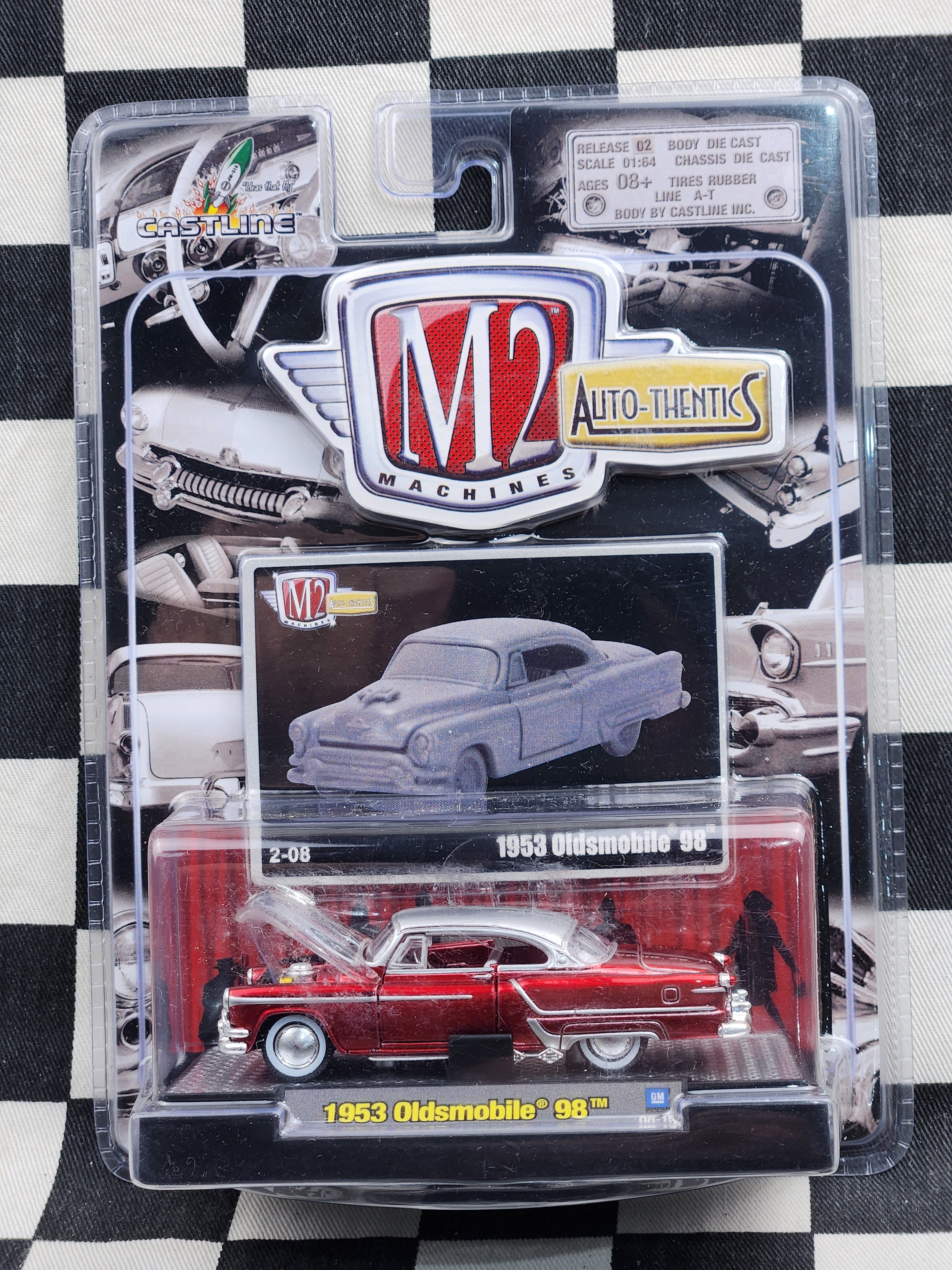 M2 Machines Autothentics 1953 Oldsmobile 98 Red