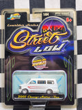 Jada Dub Street Low Lowrider Series 2001 Chevy Astro Van White