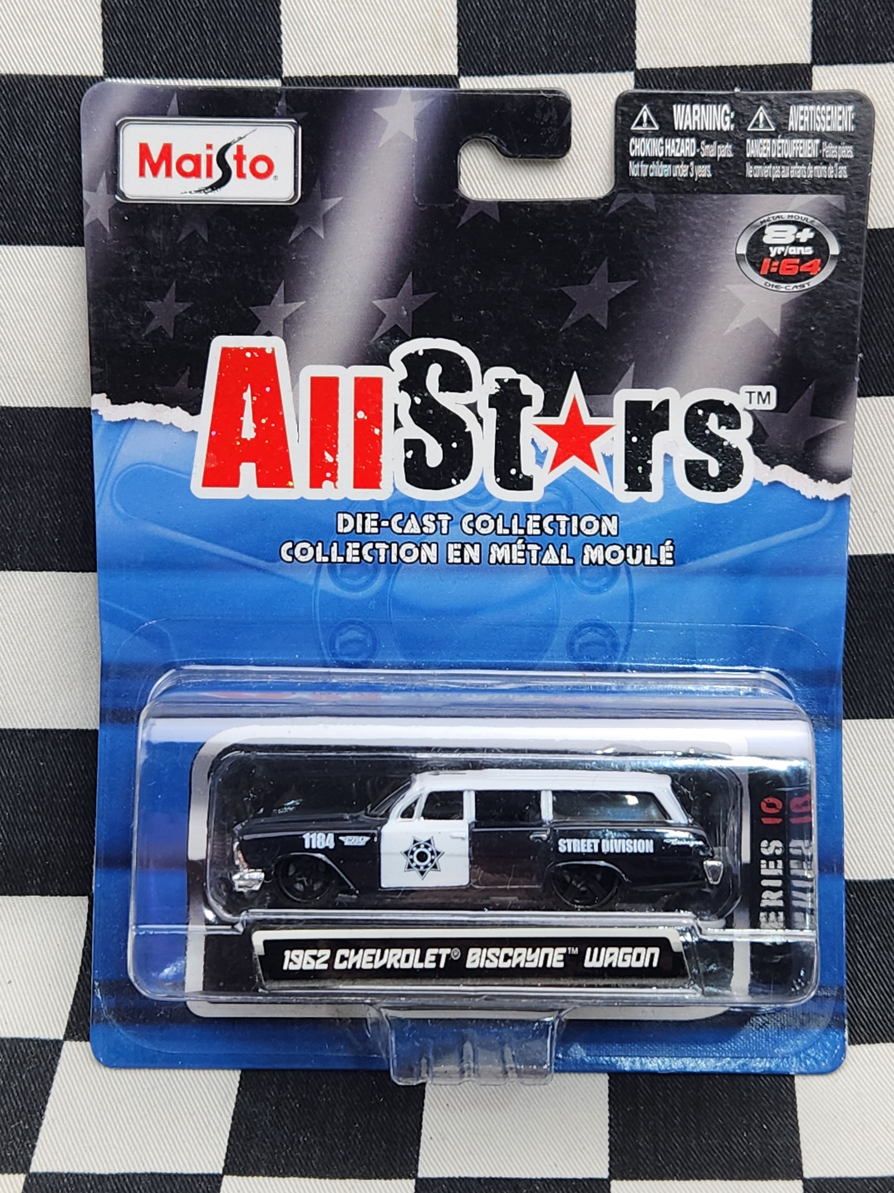 Maisto All Stars 1962 Chevy Biscayne Wagon Police